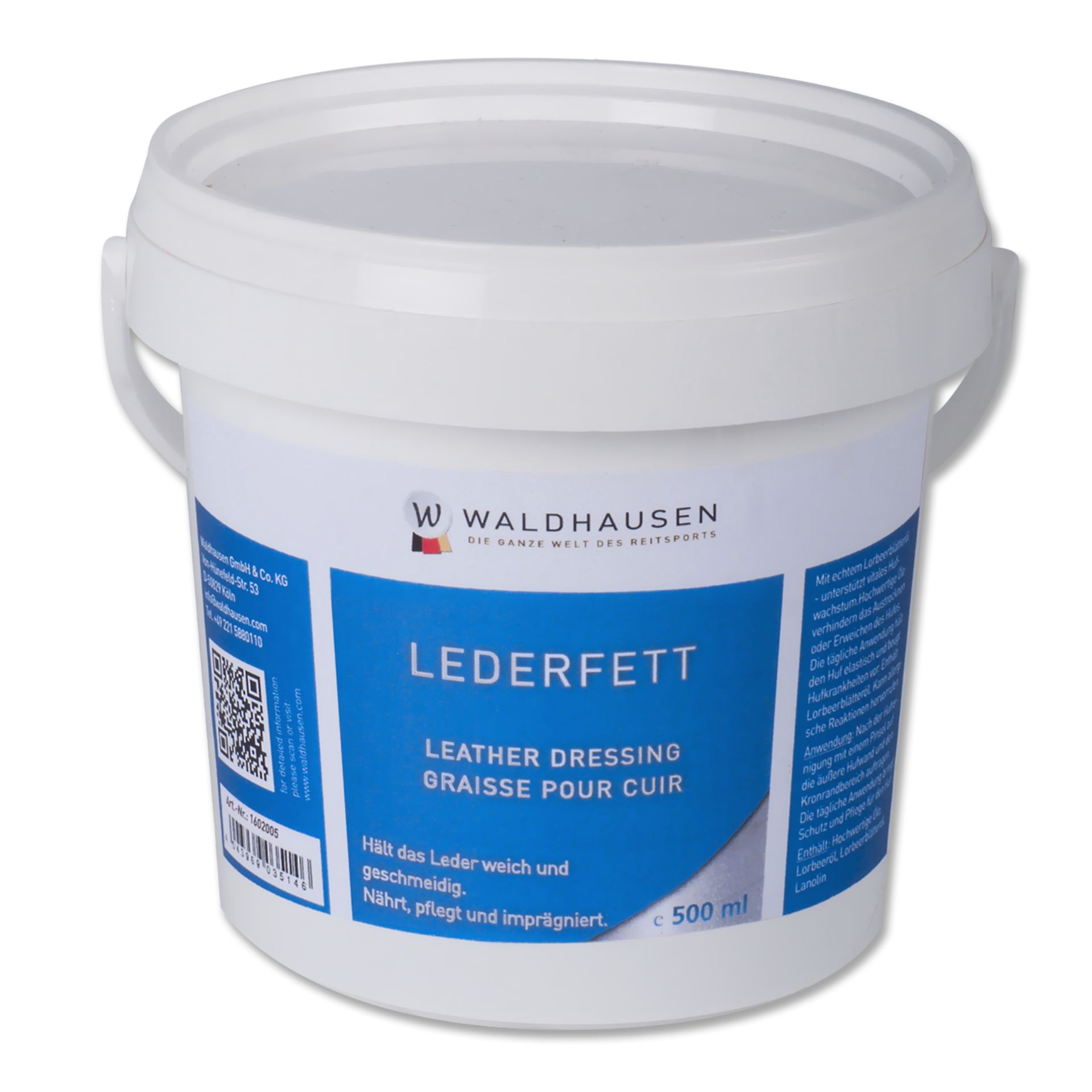 Waldhausen Vaseline Lederfett 1L