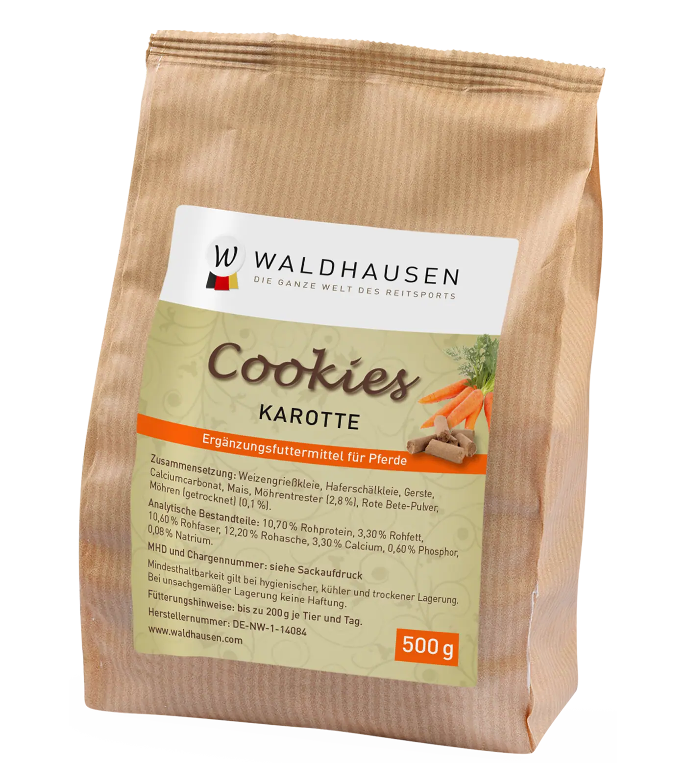 Waldhausen Cookies Karotte, 500 g