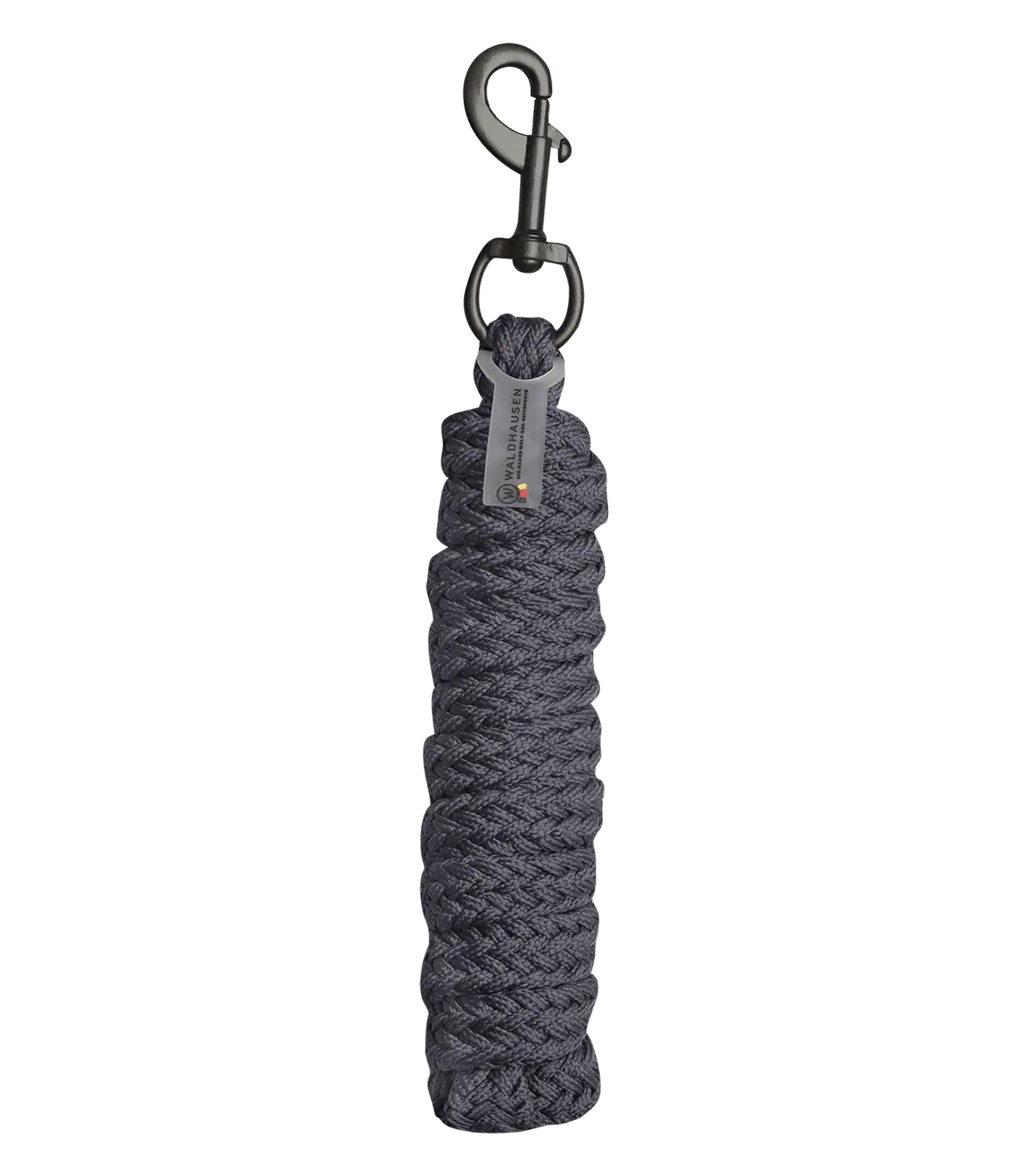 Waldhausen Anbindestrick Gloomy Karabiner, granitgrau