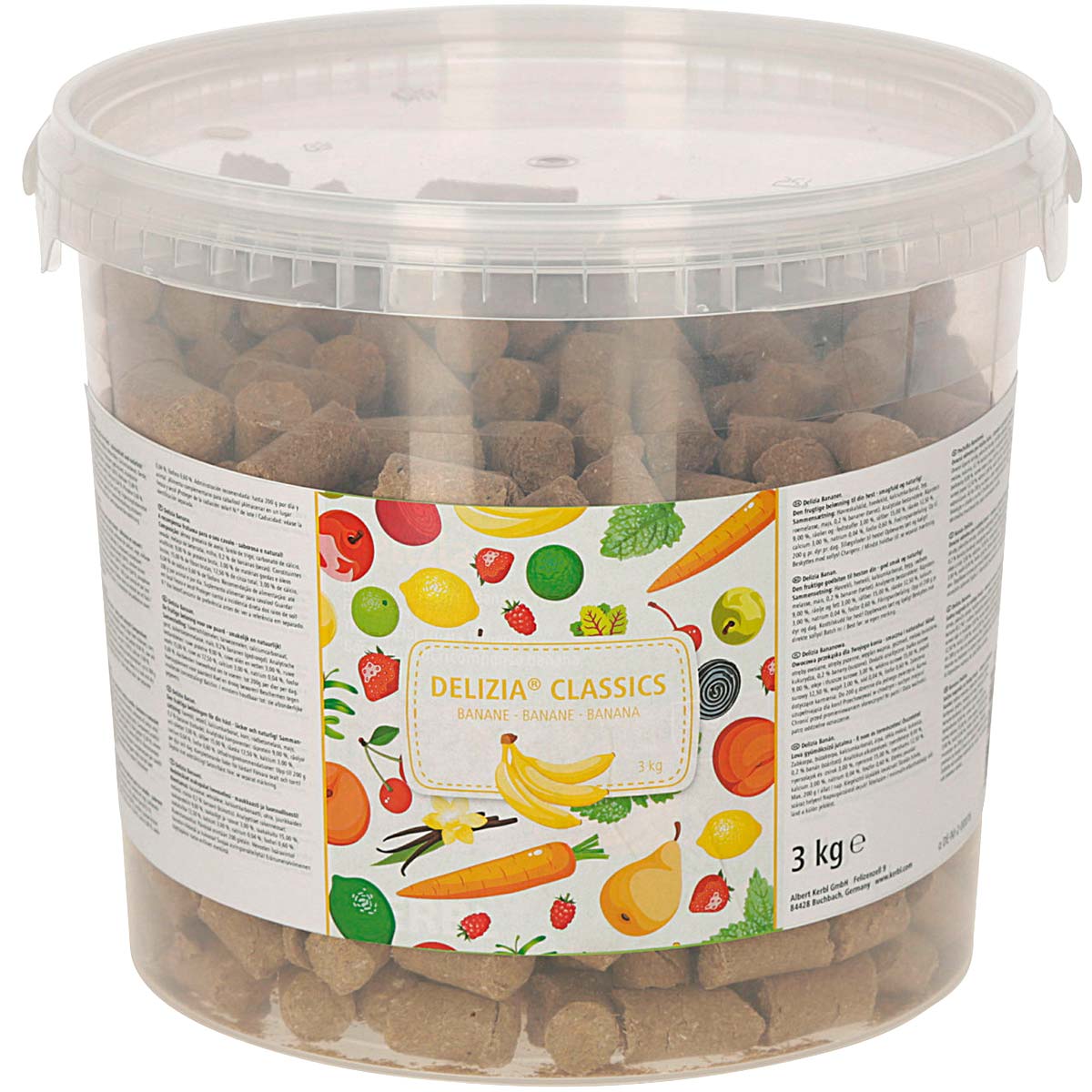Kerbl Delizia Belohnungswürfel 3 kg Banane