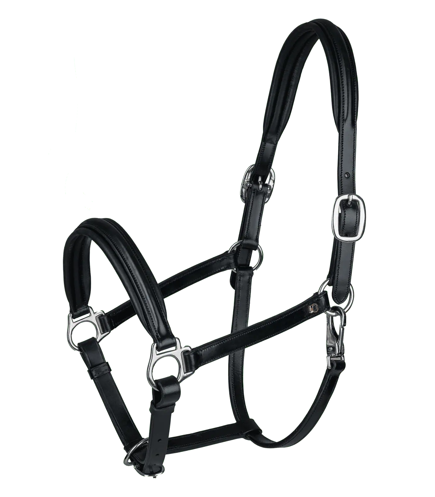 Waldhausen Lederhalfter S-Line Classy, schwarz, COB