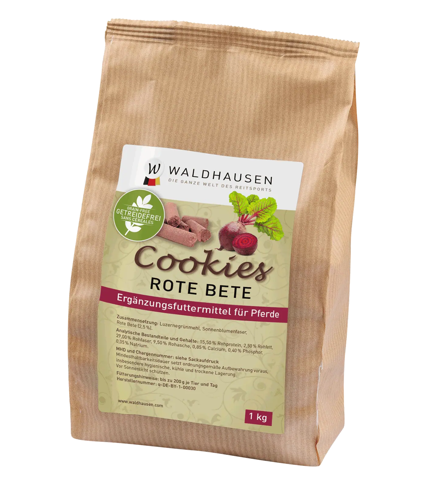 Waldhausen Cookies Rote Beete getreidefrei, 1 kg