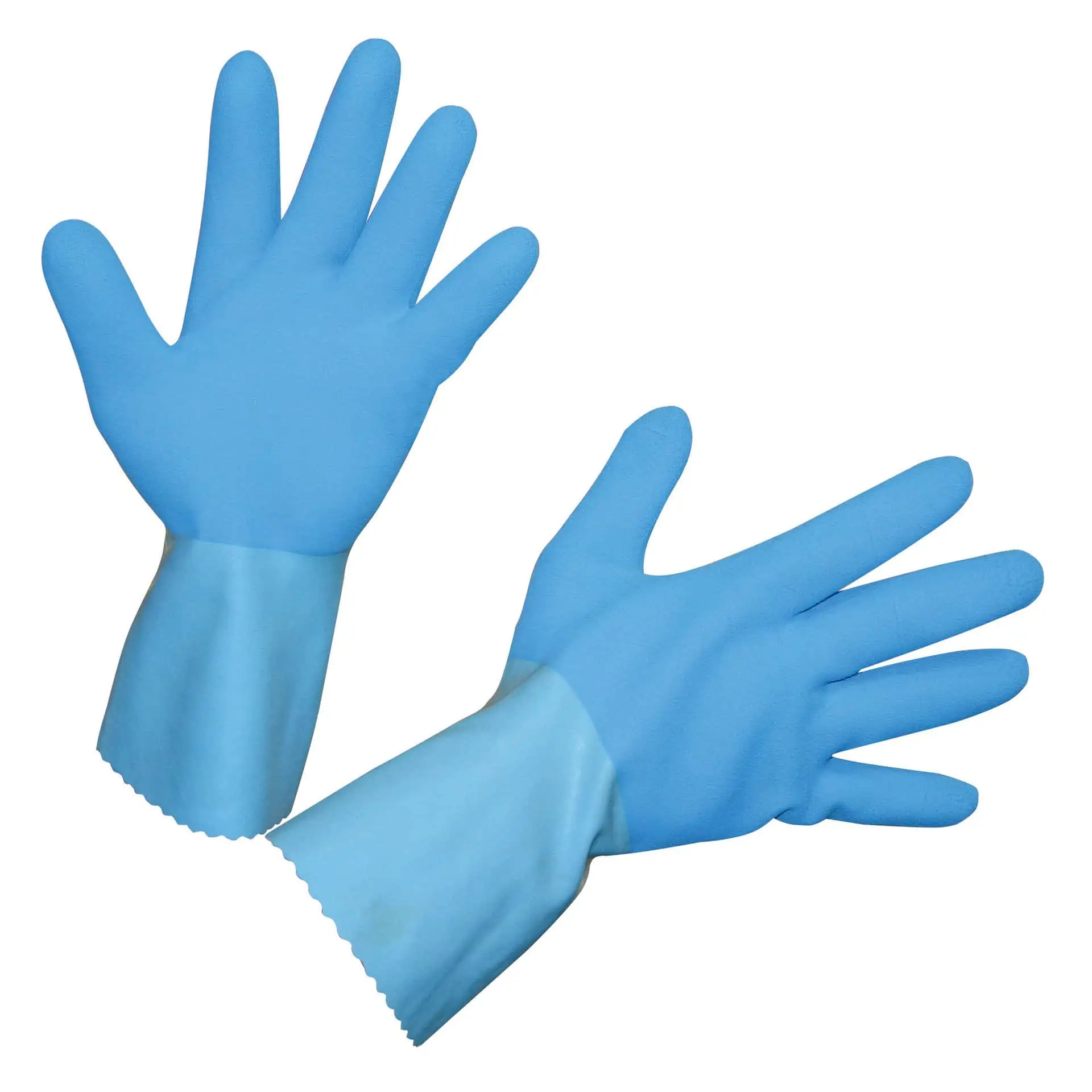 Latexhandschuh FleTex blau, geraut