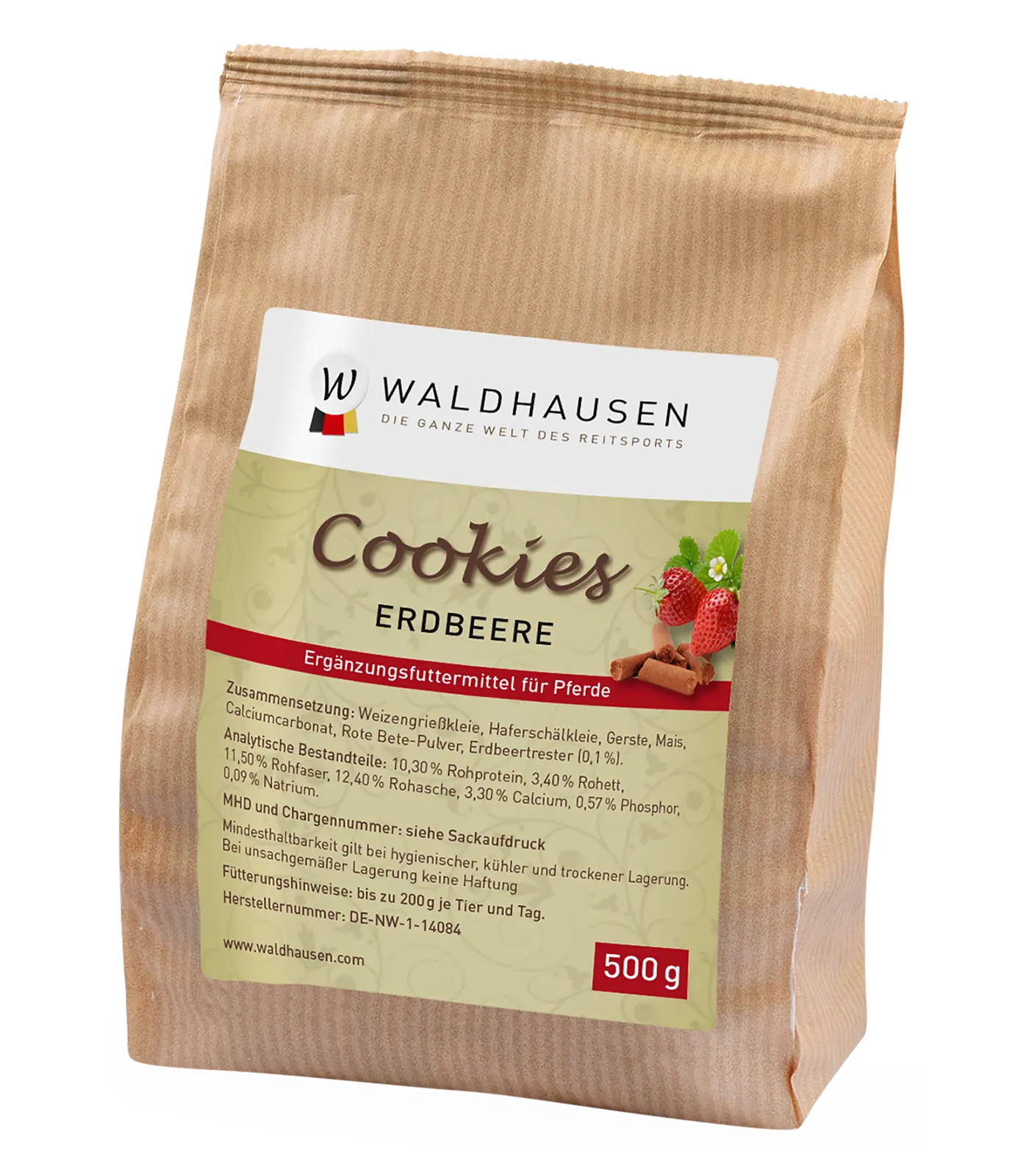 Waldhausen Cookies Erdbeer, 500 g