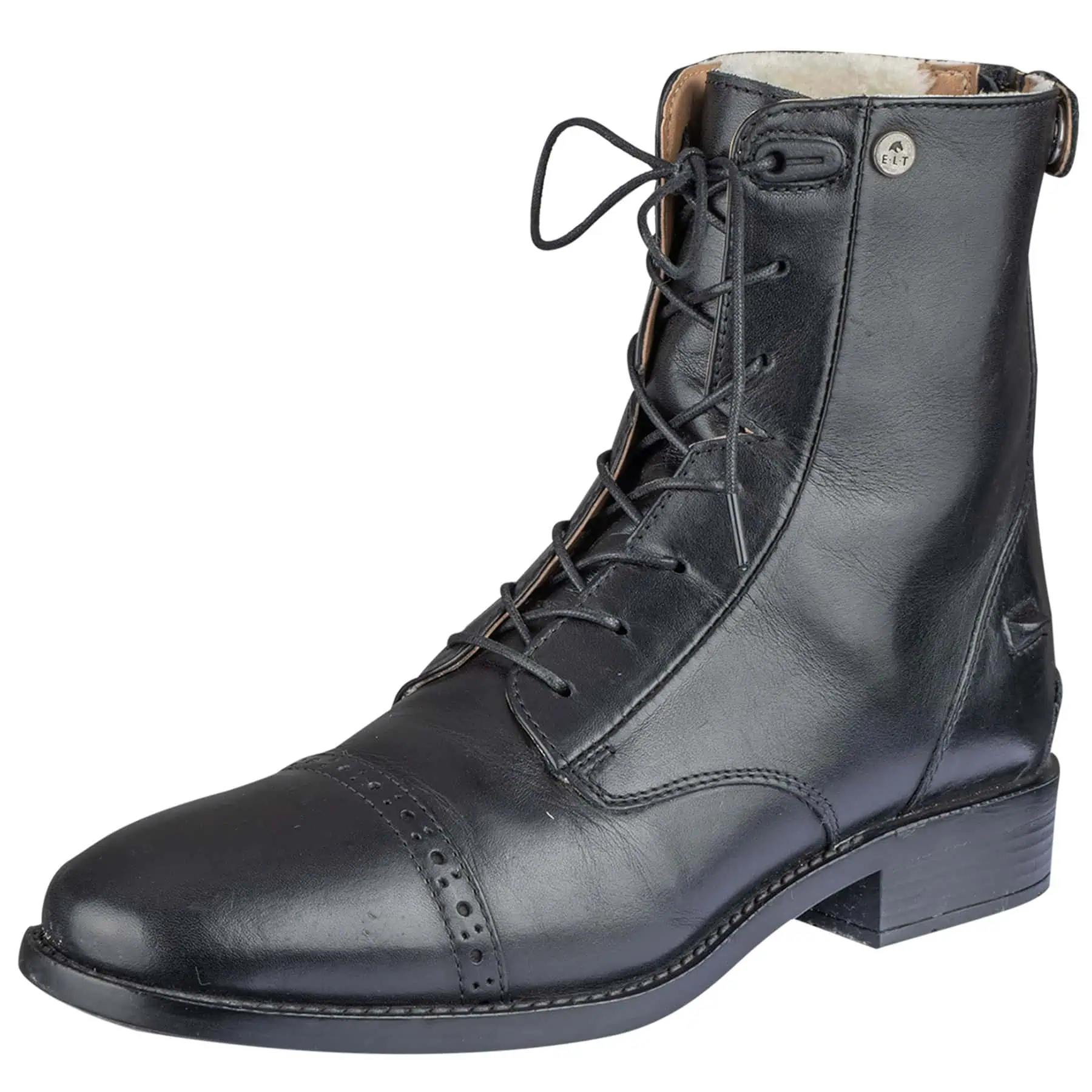 ELT Schnürstiefelette Belfort Winter, schwarz, Gr.36