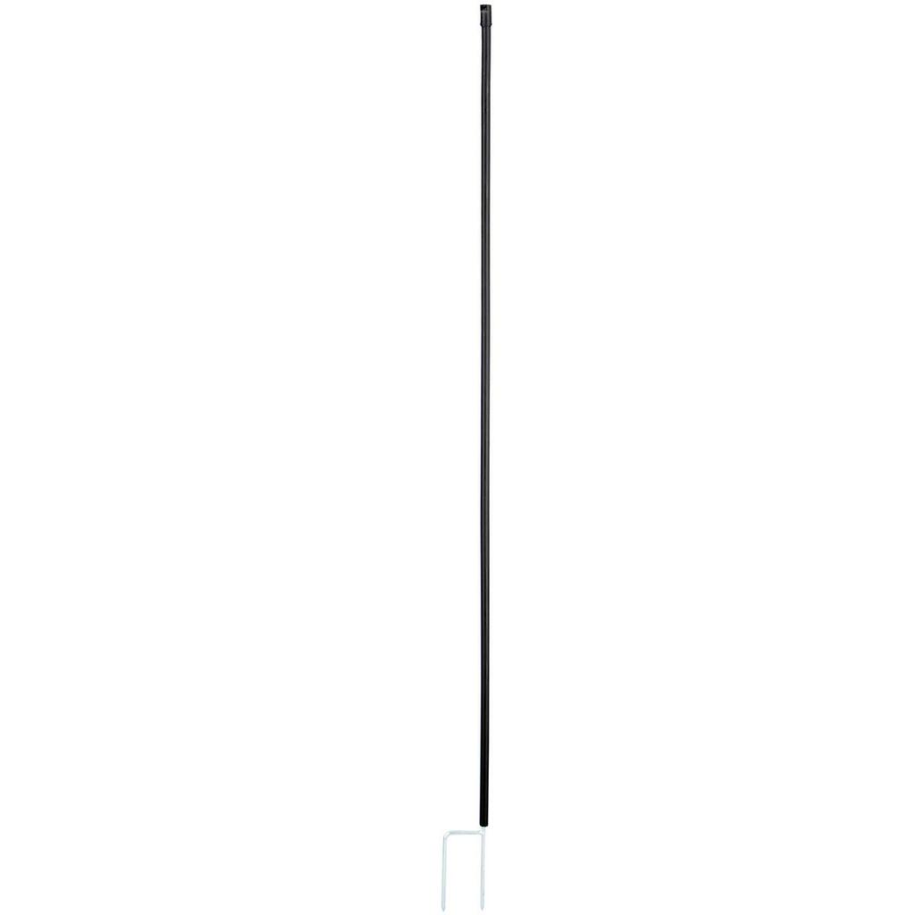 Ersatzpfahl für Weidenetz, Doppelspitze, schwarz 112 cm