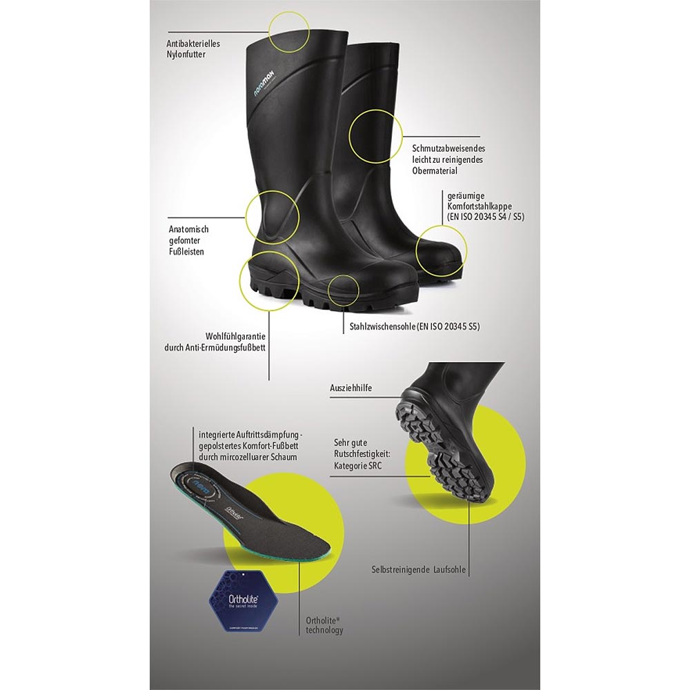 Noramax Stiefel Safety S5 36