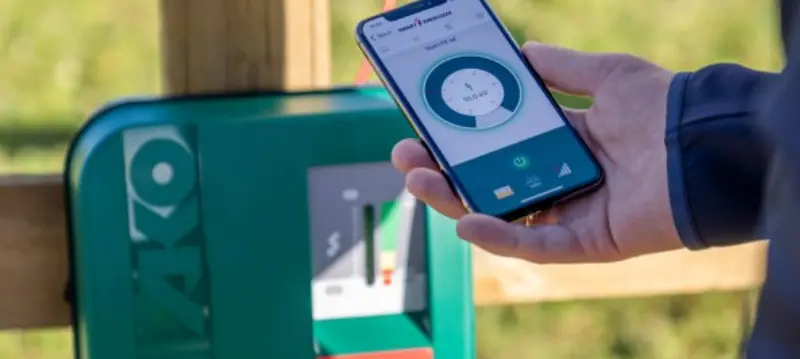 Weidezaungerät mit App