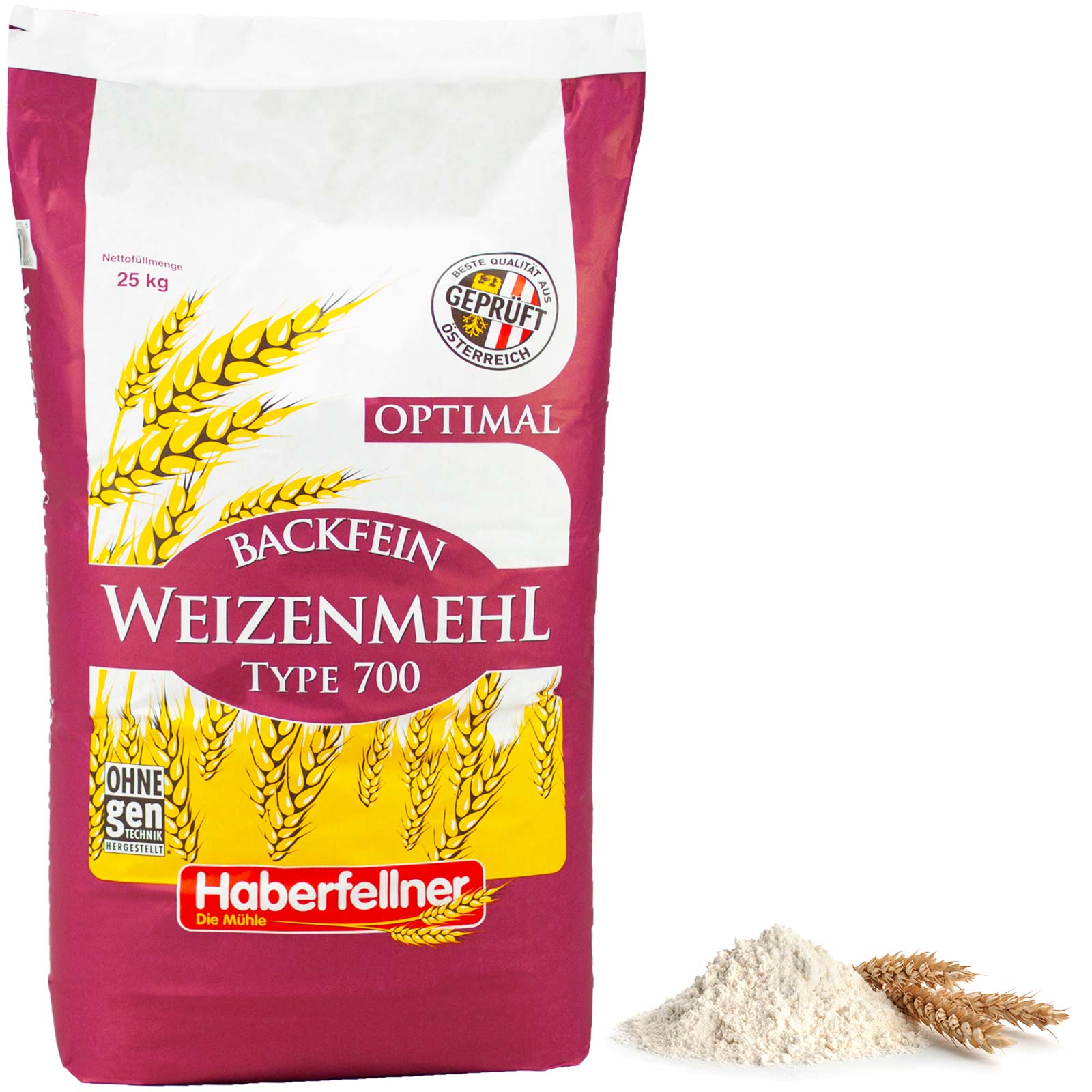 Haberfellner Weizenmehl Type 550 / W700 optimal 1 kg