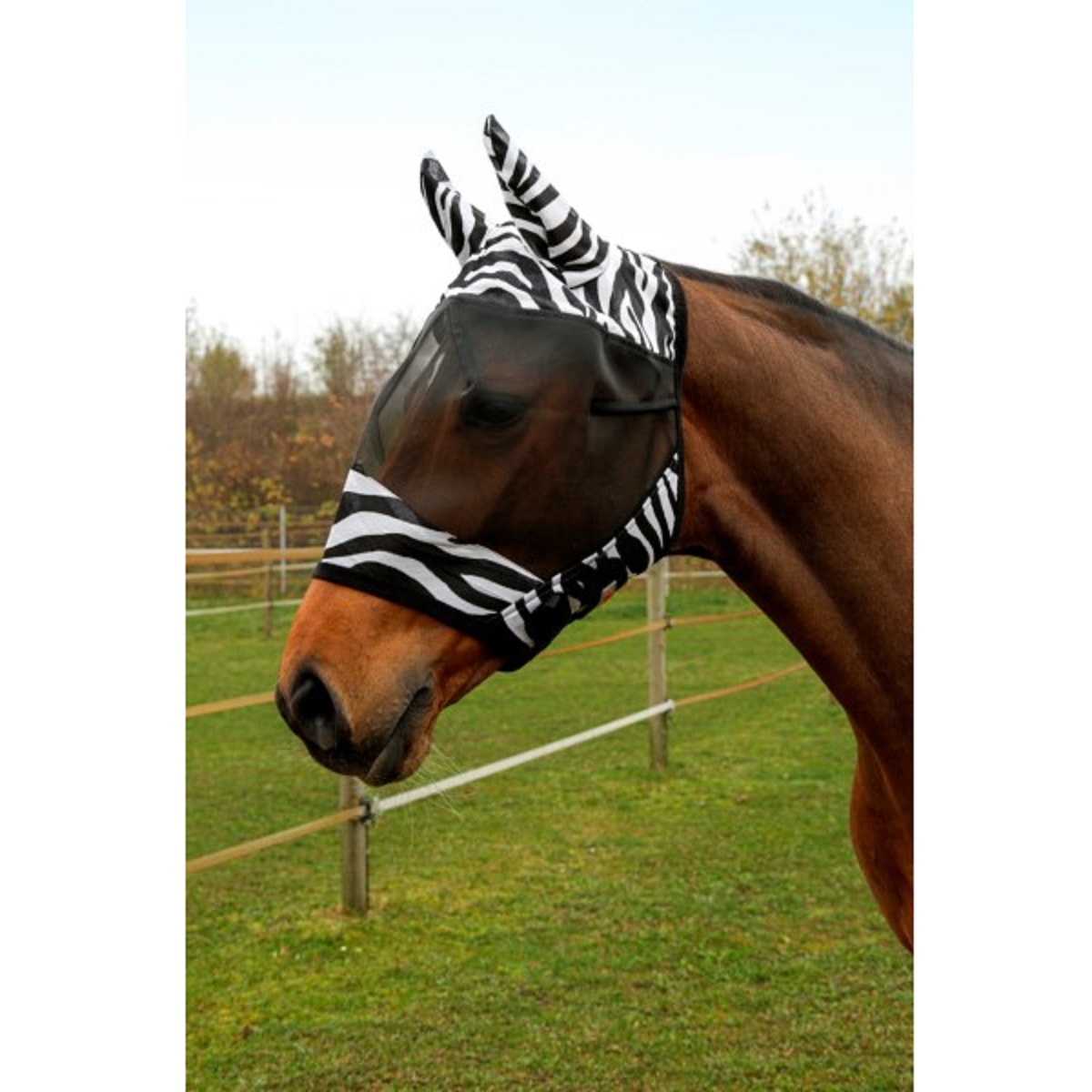 Covalliero Fliegenmaske Zebra Pony