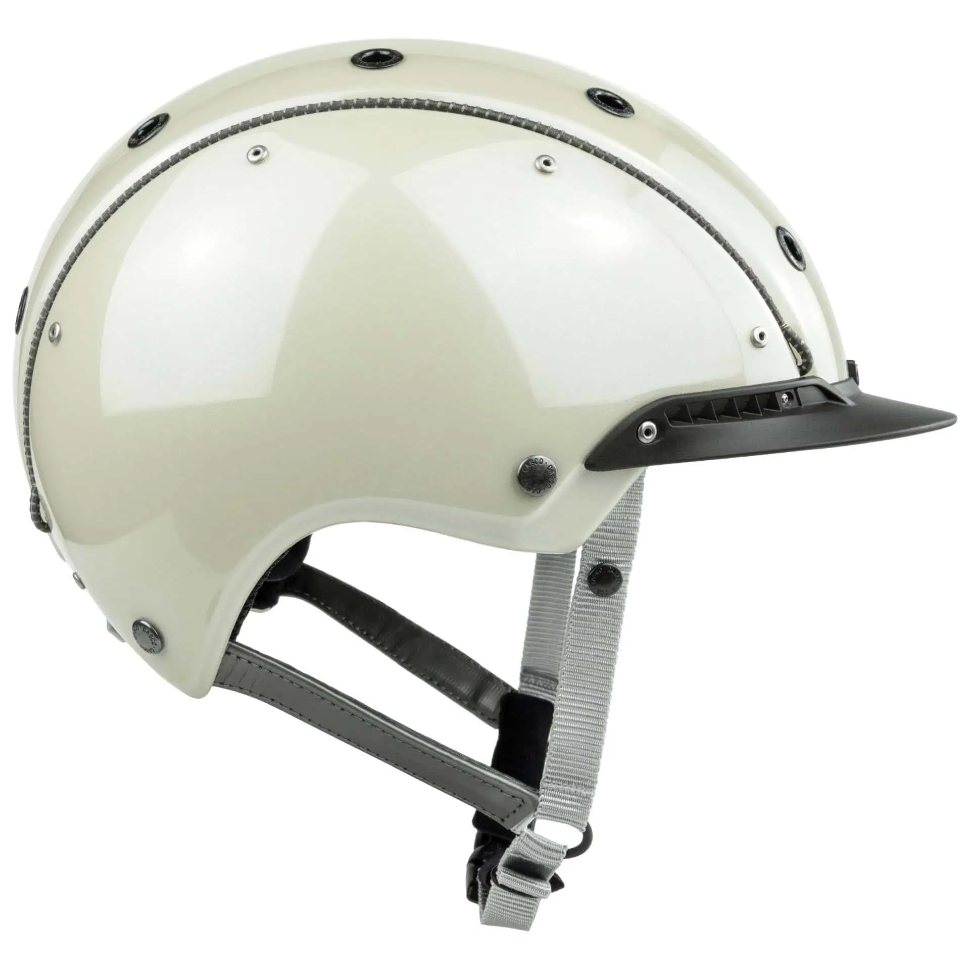 Casco Reithelm Champ 3 Plus arabisch weißmetallic M