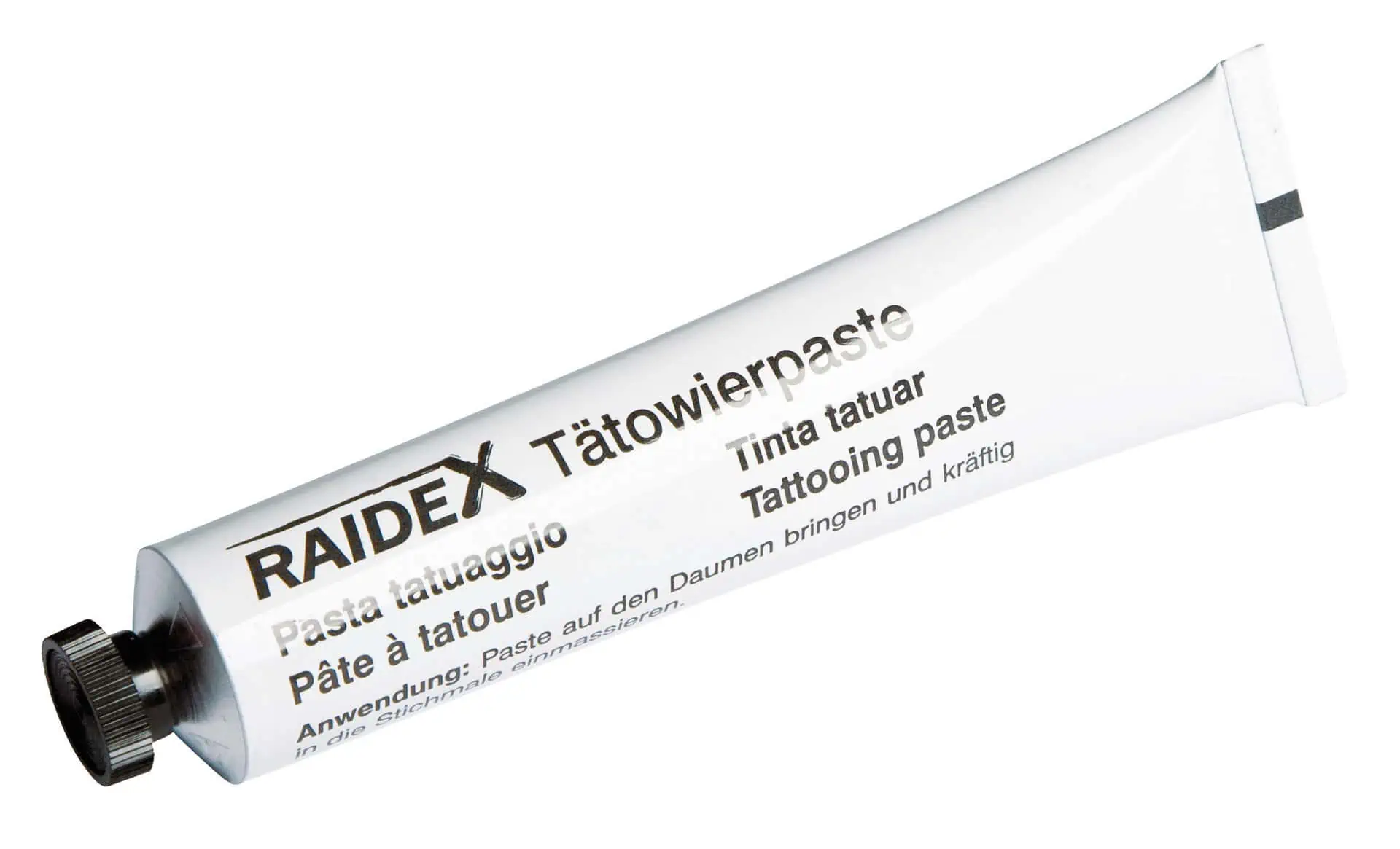 Raidex Tätowierfarbe 60g Tube schwarz