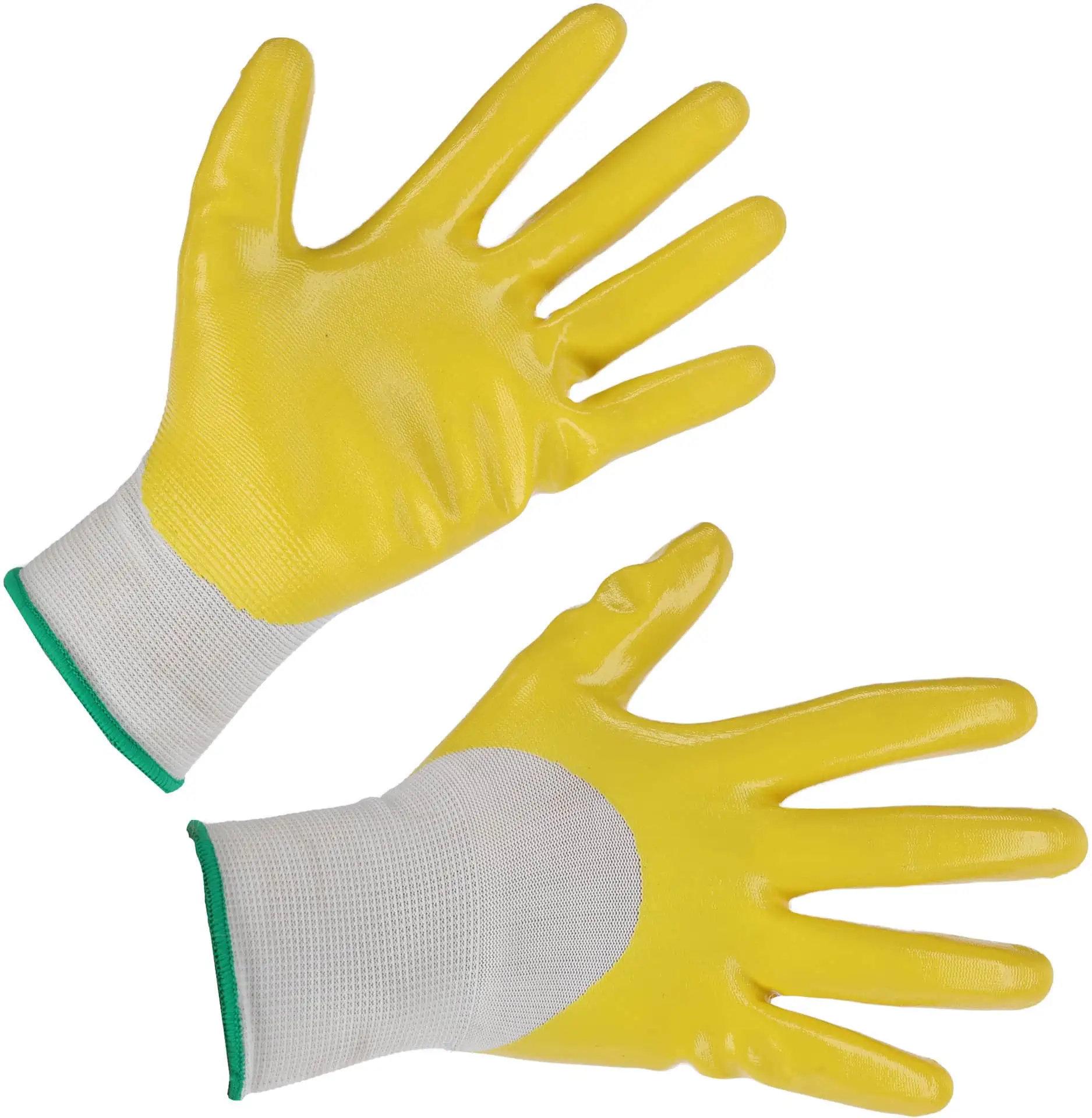 Handschuh Flexline Nitril gelb