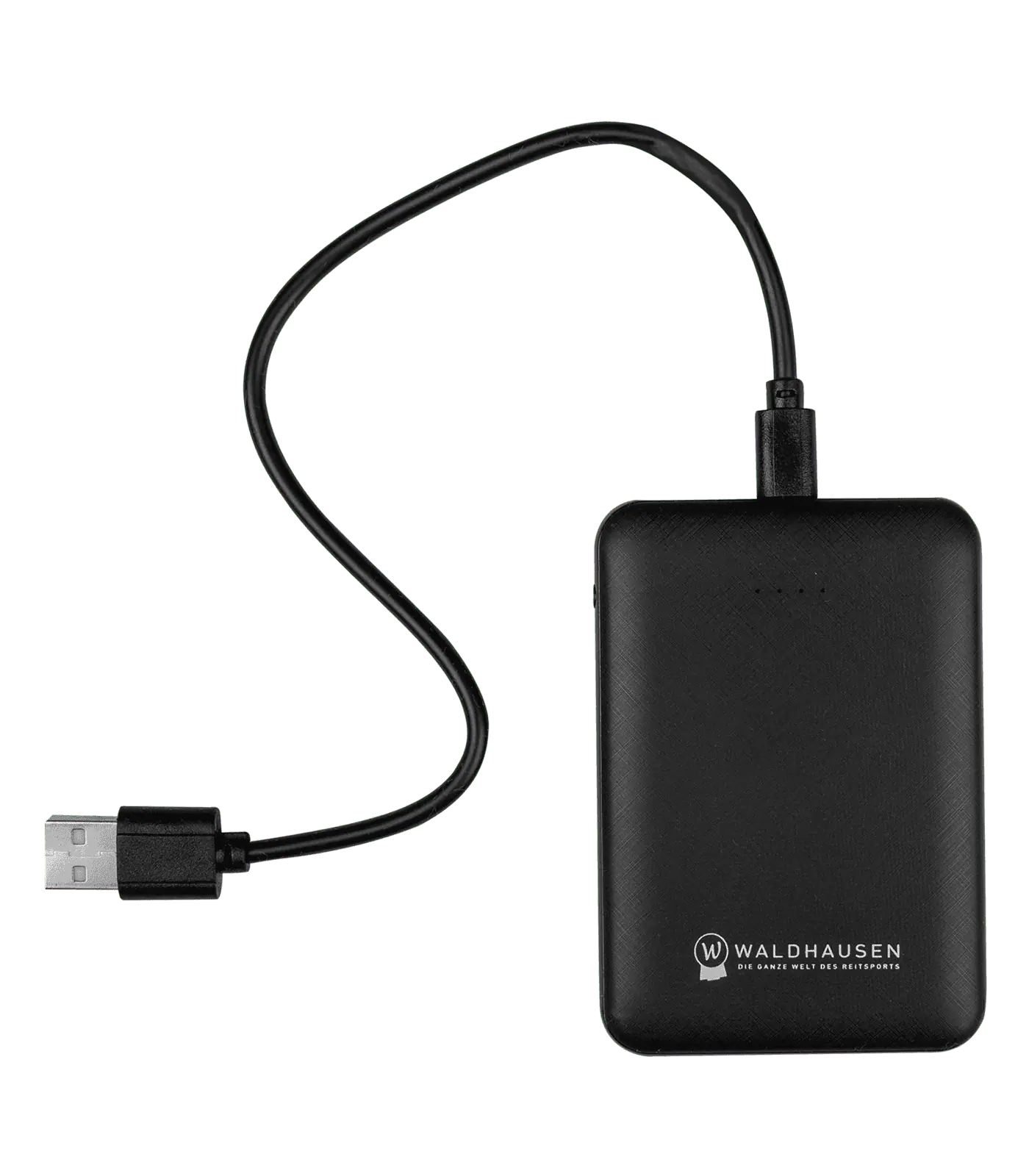 Waldhausen Powerbank 92x64mm, schwarz, 5000mAh