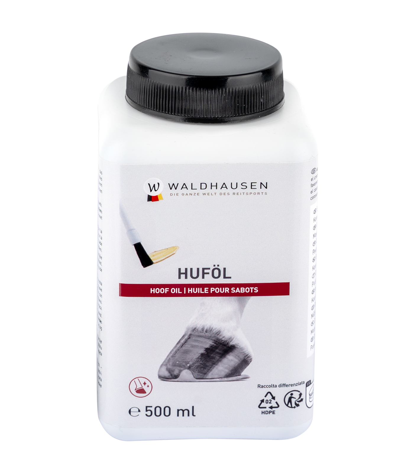 Waldhausen Huföl mit Lorbeeröl, mit Pinsel, 500 ml