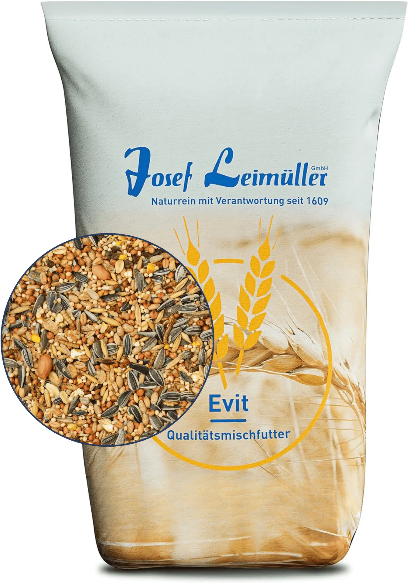 Leimüller Wildvogelfutter Winter mit Insekten 25 kg