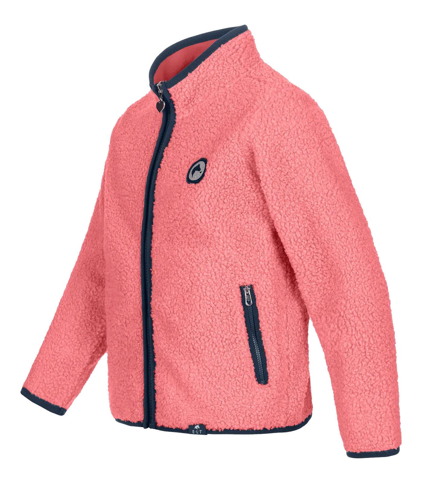 ELT Fleece Jacke Lucky Lana, Kids, rosarot, 128/134