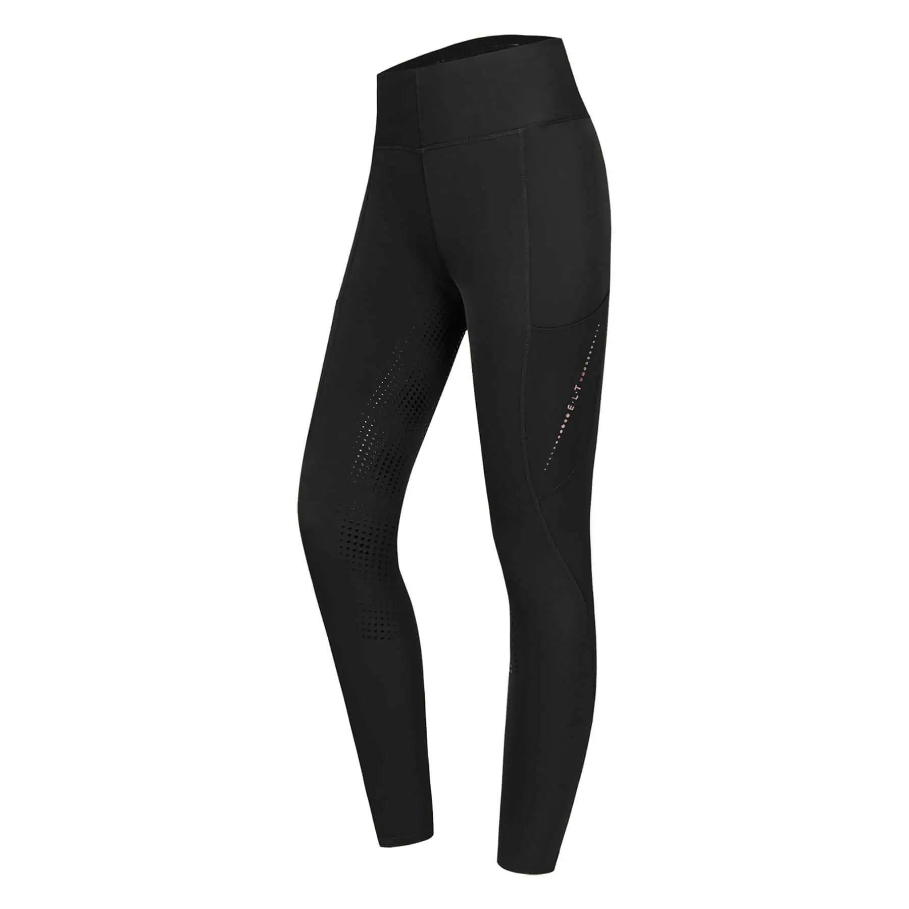 ELT Thermo-Reitleggings Milla, schwarz, Gr. 140