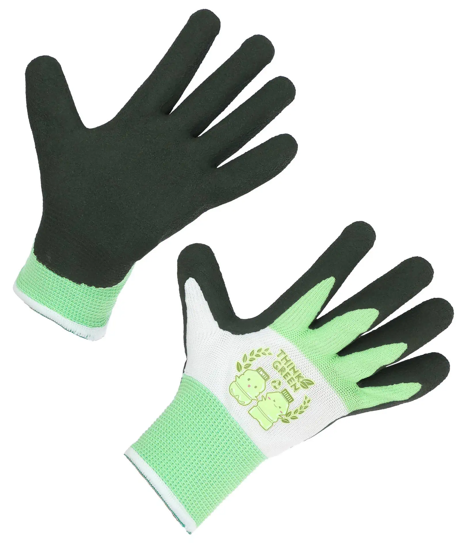 Kinderhandschuh THINKGREEN Sprout 3-5 Jahre, latexbeschichtet