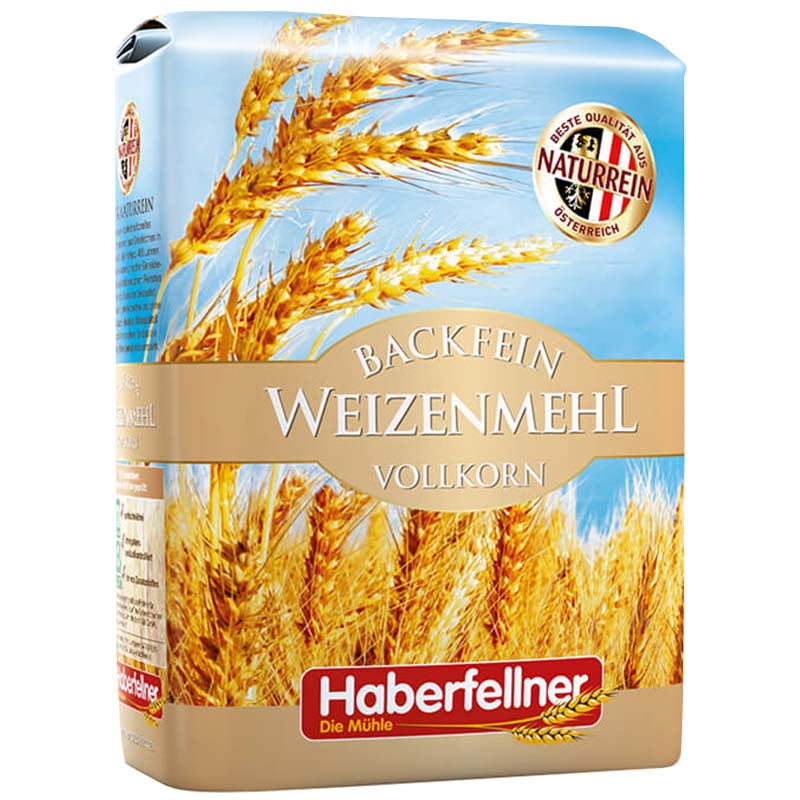 Haberfellner Weizenvollkornmehl 1 kg