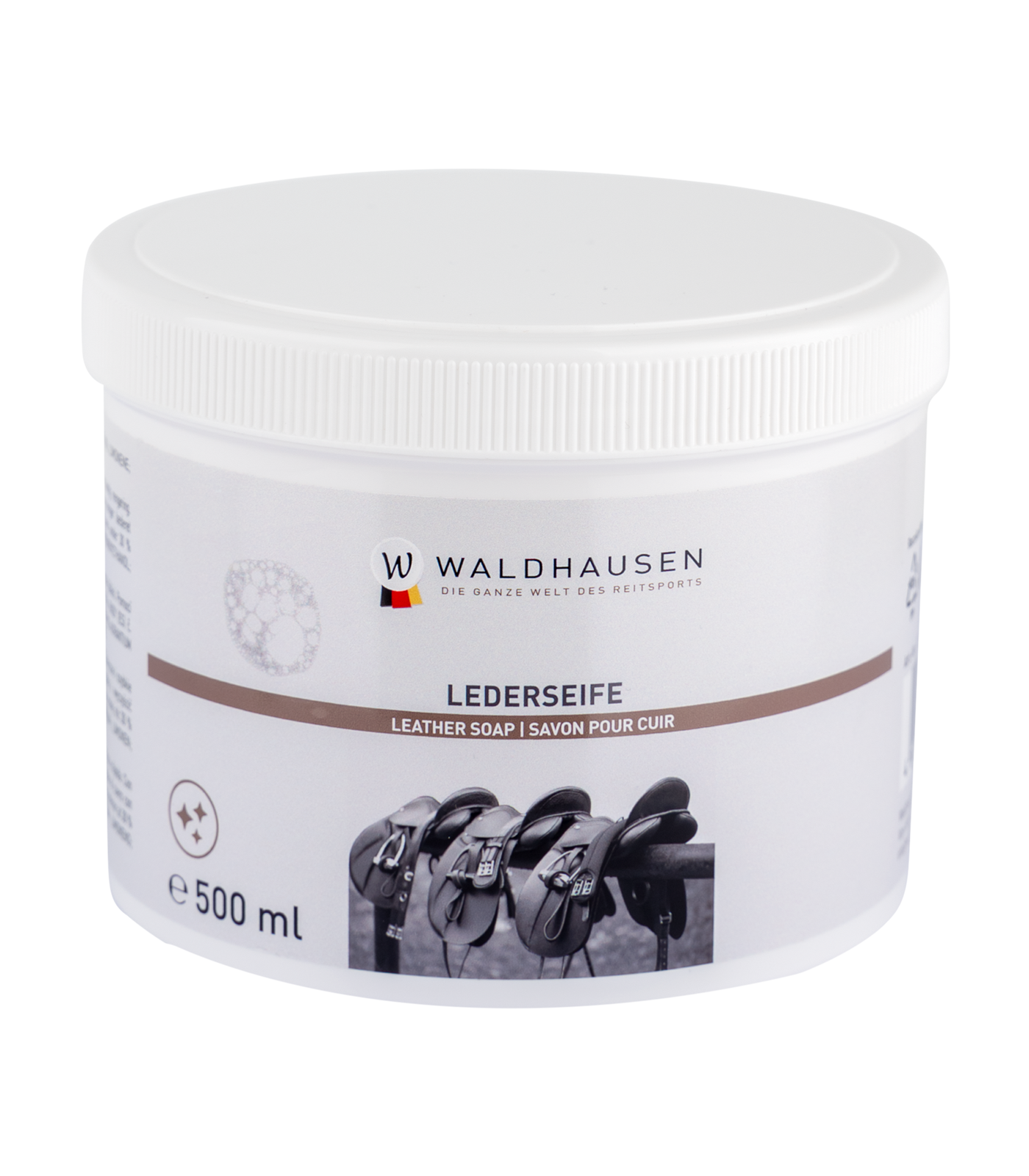 Waldhausen Sattelseife, 500 ml Dose