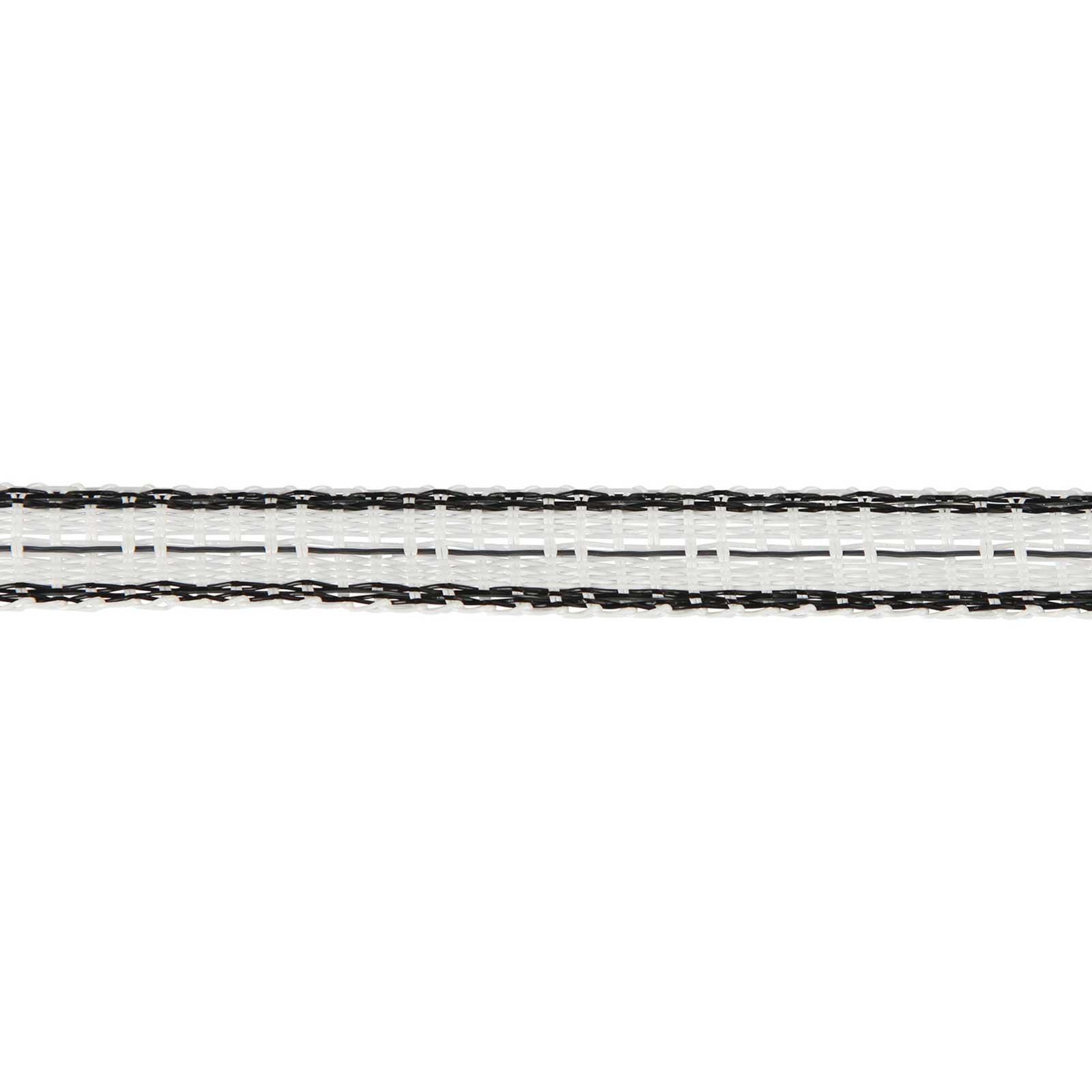 Ako Weidezaunband TopLine 200m, 0.25 TriCOND, weiß-schwarz