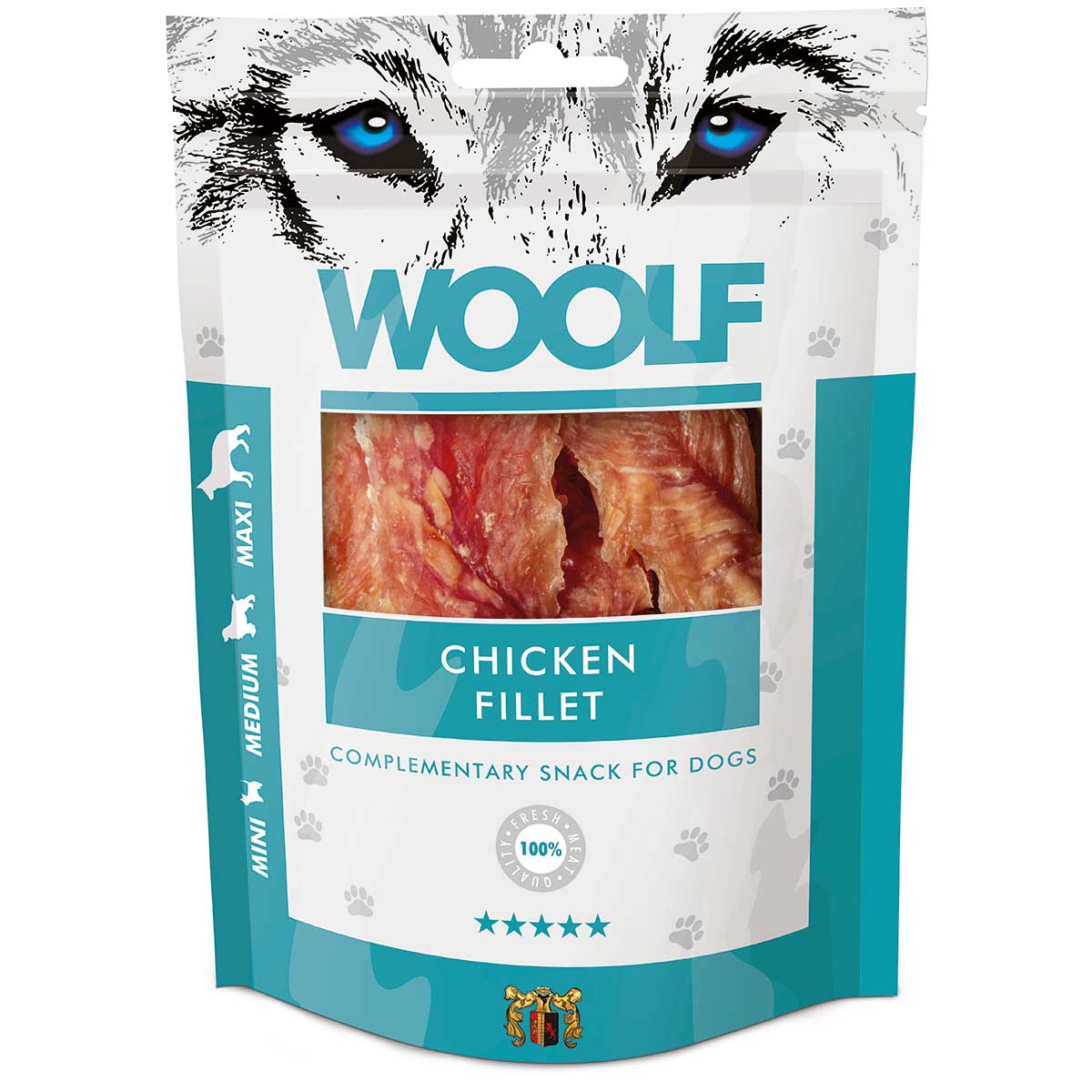 Woolf Hundeleckerli Hühnchen Filet