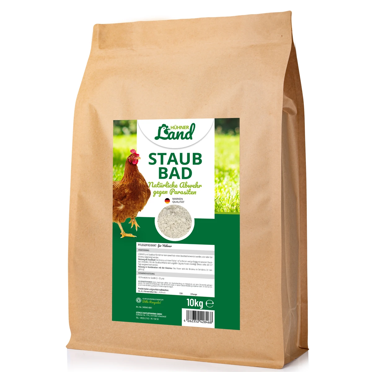 Hühnerland Staubbad für Hühner 10 kg
