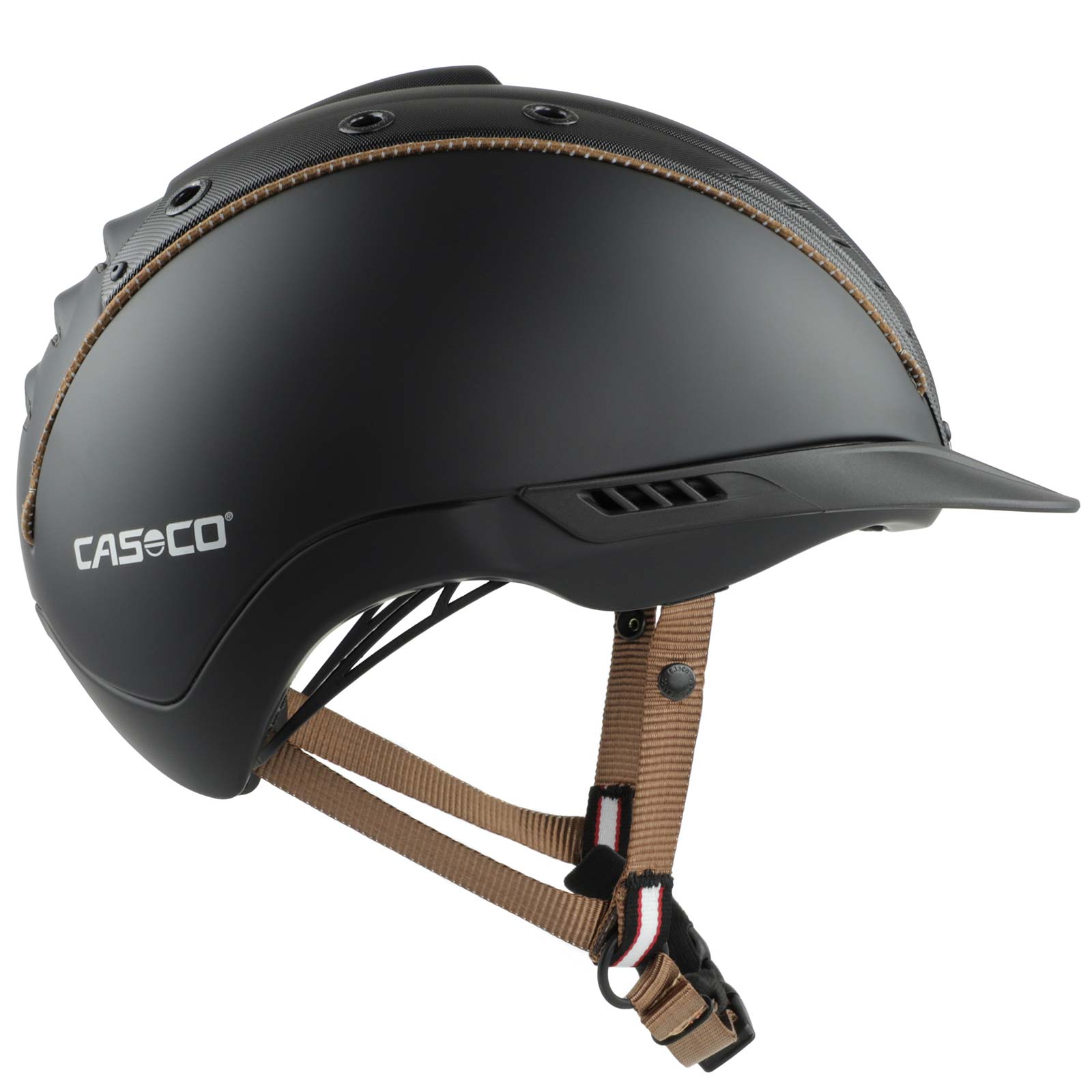 Casco Reithelm MISTRALL 2 Edition schwarz Struktur M - L