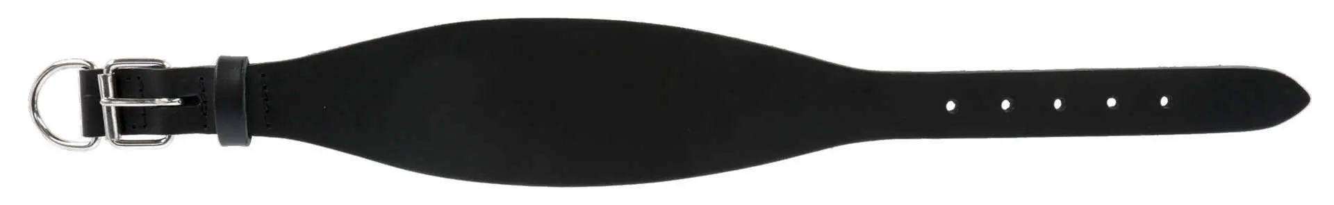 MEXICA Halsband schwarz für Windhunde 27-35cm x 1,5cm