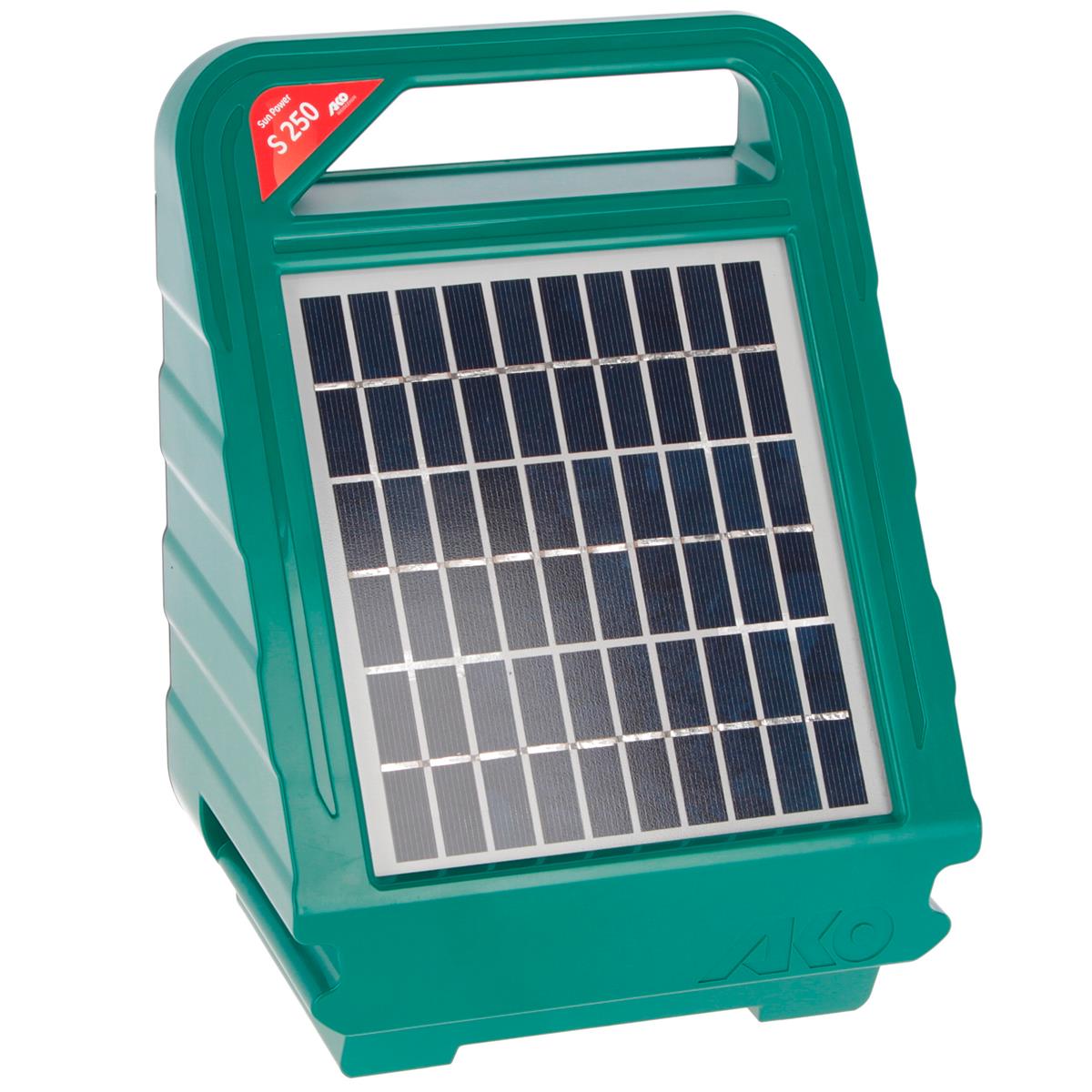 Ako Sun Power S 250 Weidezaungerät Solar 3 Watt 12V, 0,40 Joule