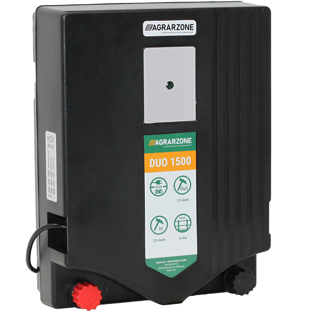 Agrarzone DUO 1500 Weidezaungerät 12V / 230V, 2 Joule Agrarzone DUO 1500 Weidezaungerät 12V / 230V, 2 Joule