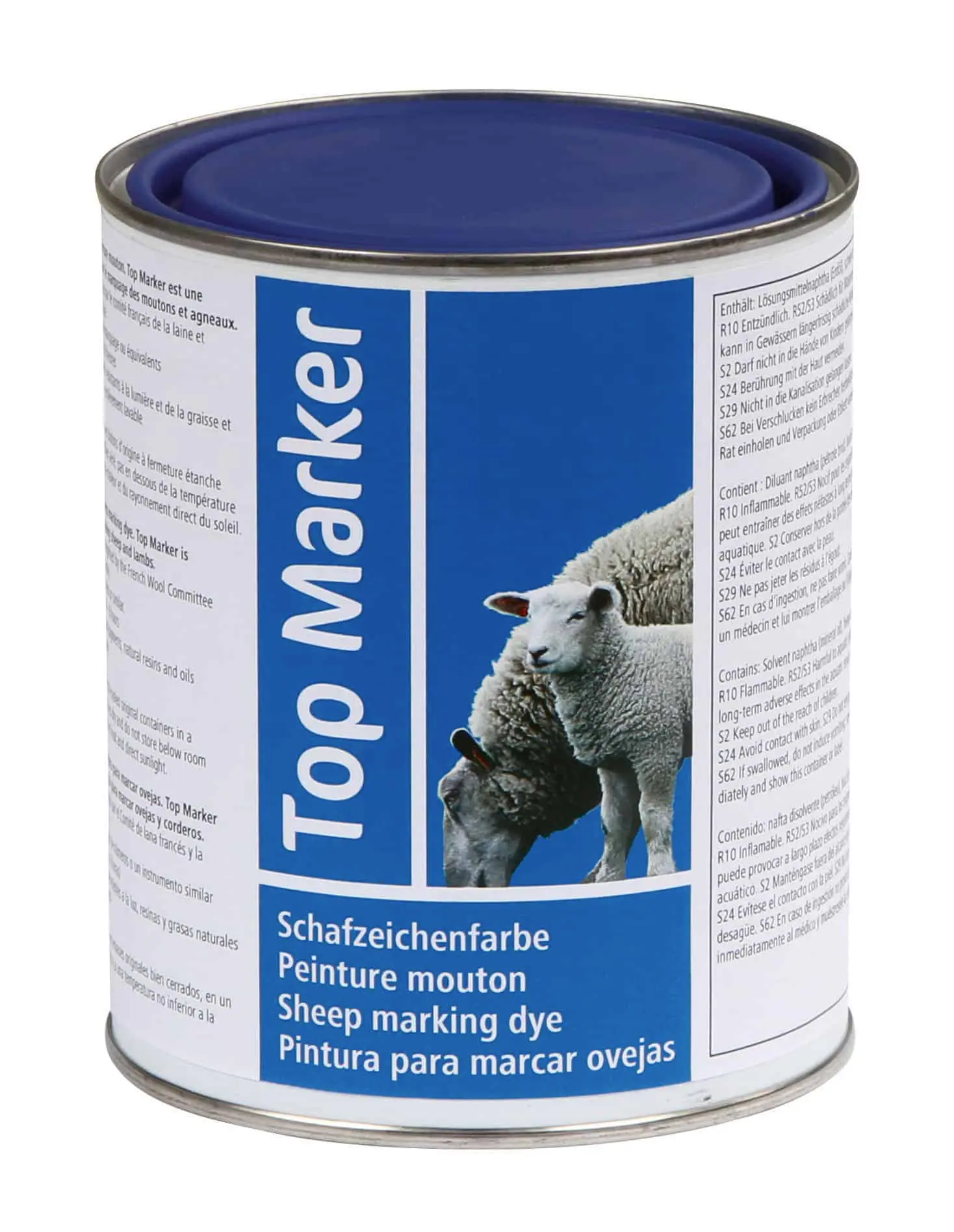 Schafzeichenfarbe 1 kg, blau