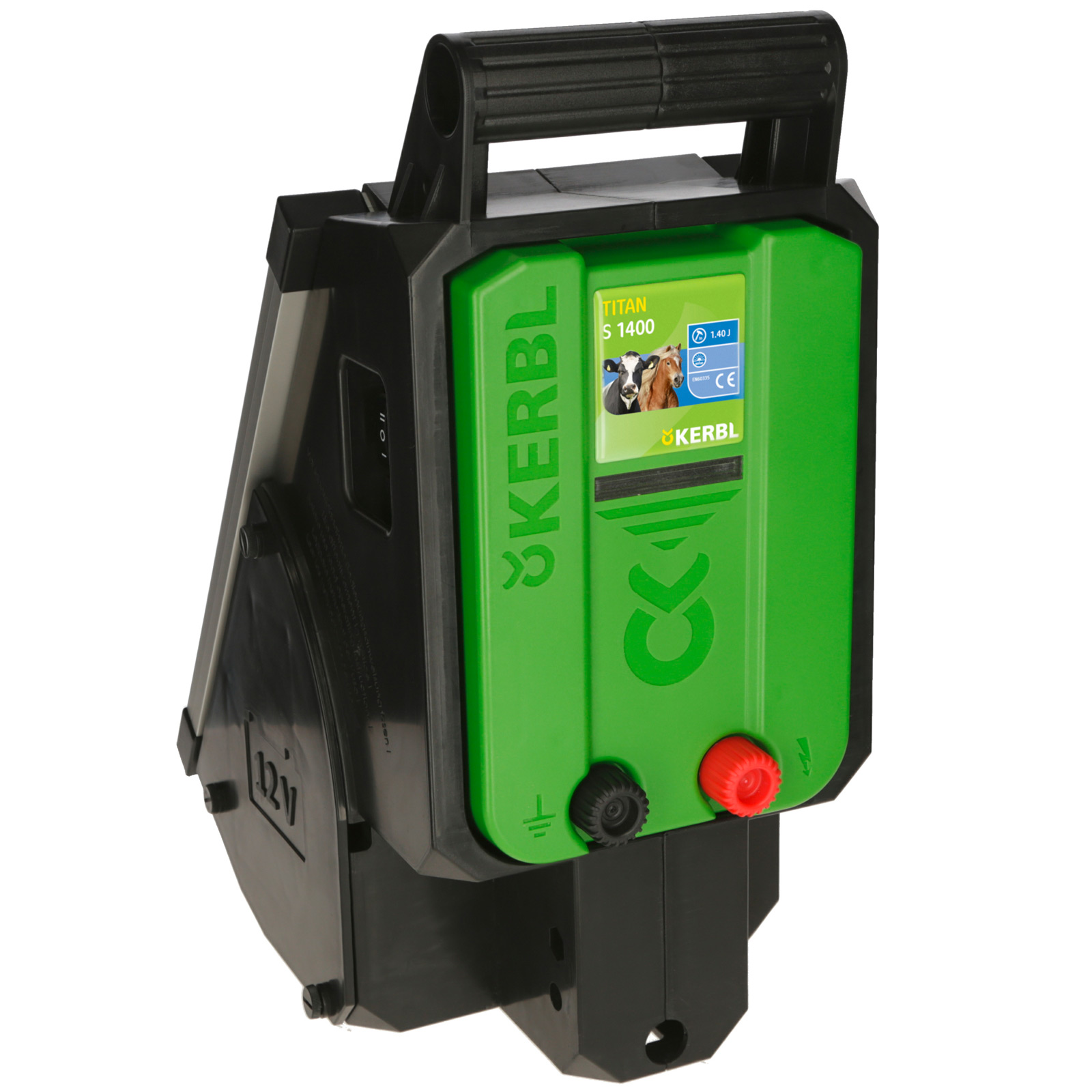 Kerbl TITAN S 1400 Weidezaungerät Solar 12 V, 1,4 Joule