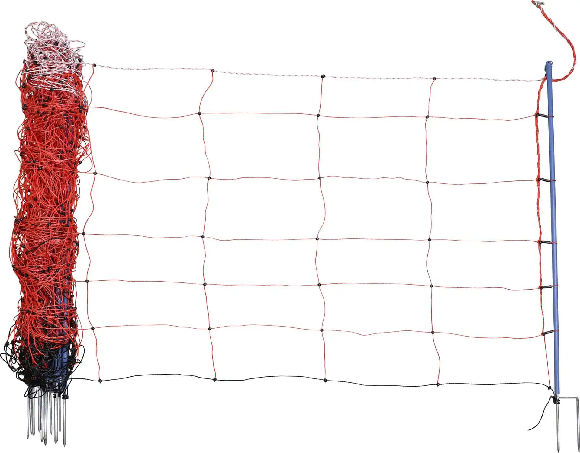 AKO OviNet Premium, Doppelspitze, orange, 50 m x 90 cm