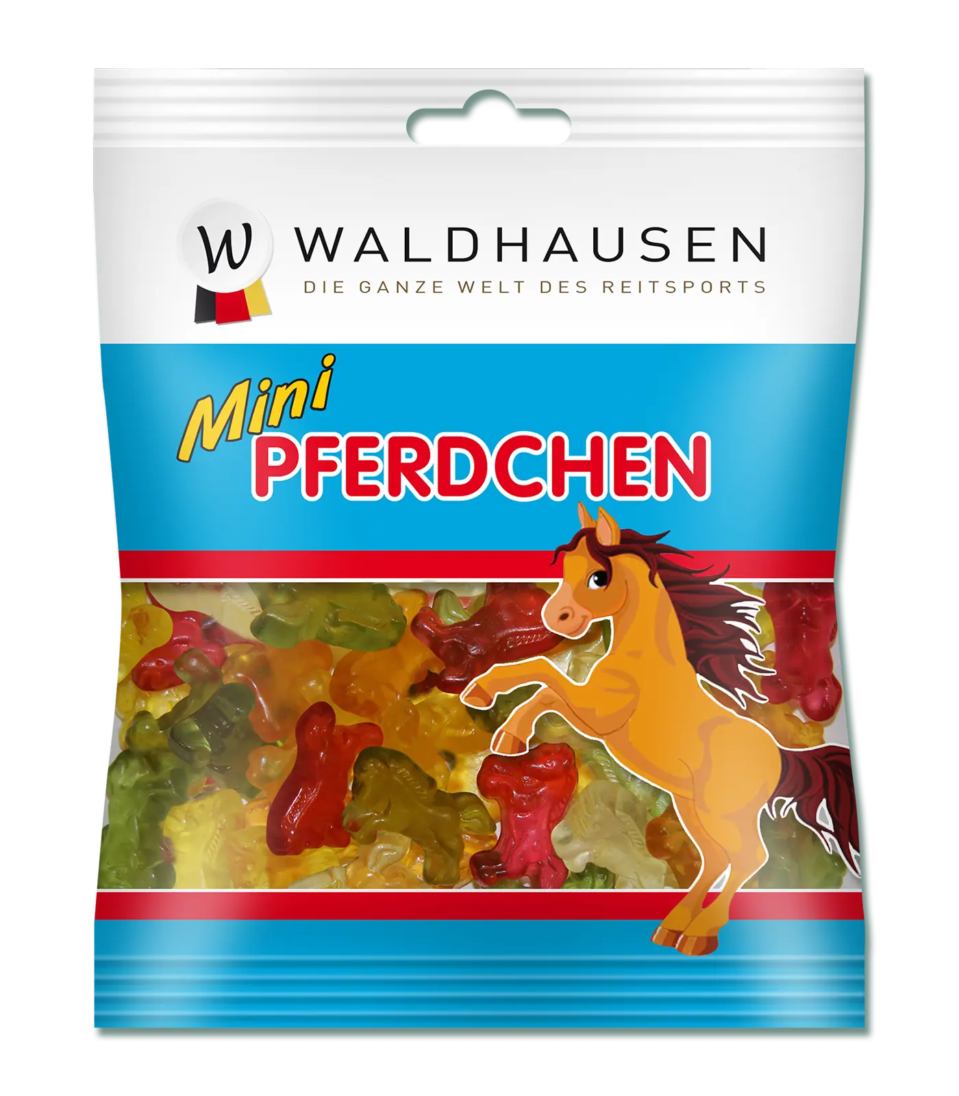 Waldhausen Fruchtgummi Mini Pferdchen, 100g