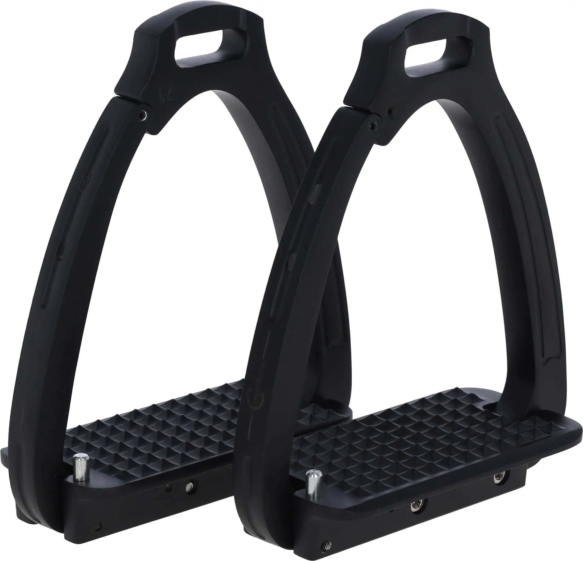 Covalliero Steigbügel Secure, schwarz, 12 cm