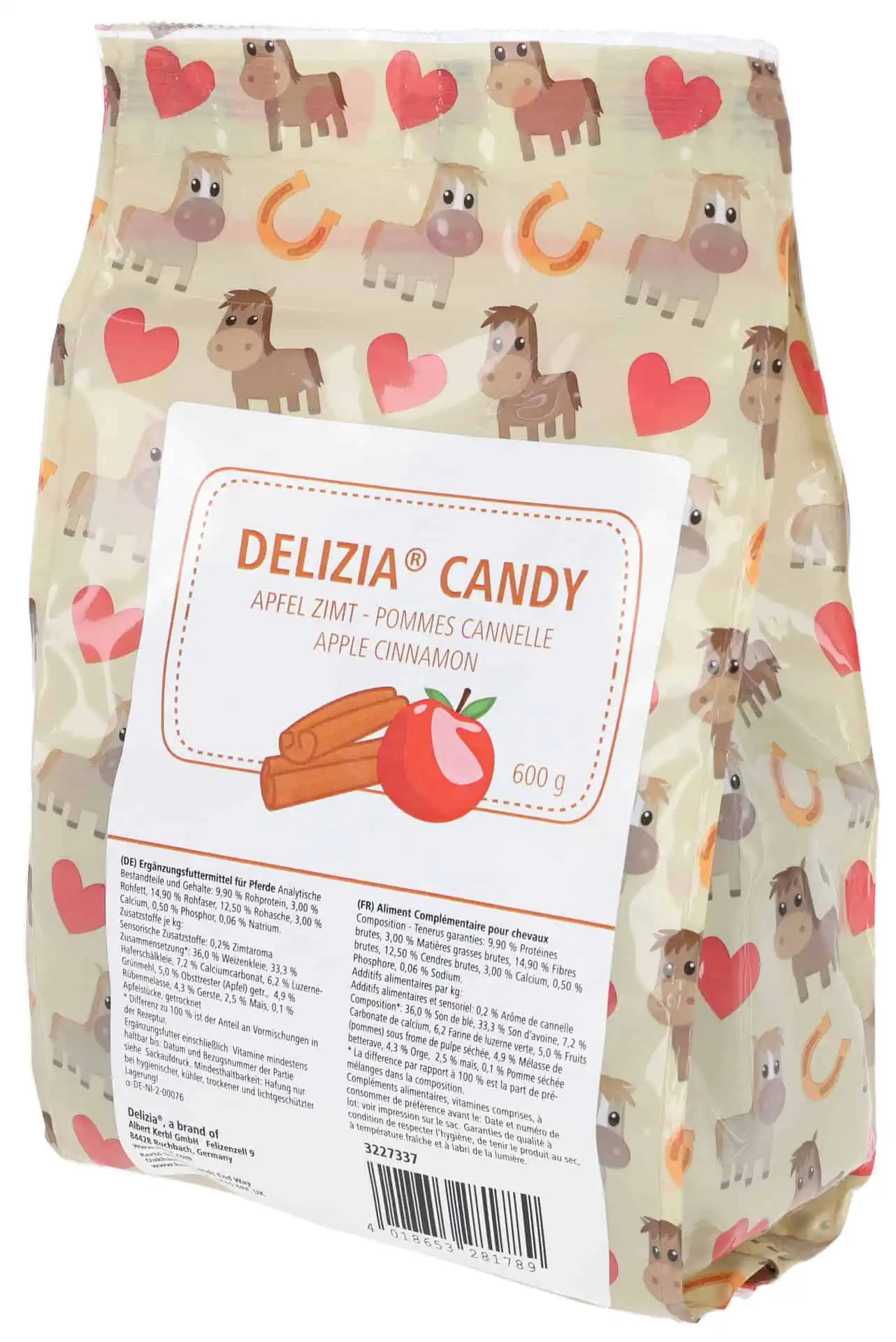 Delizia Candy Apfel/Zimt 600 g