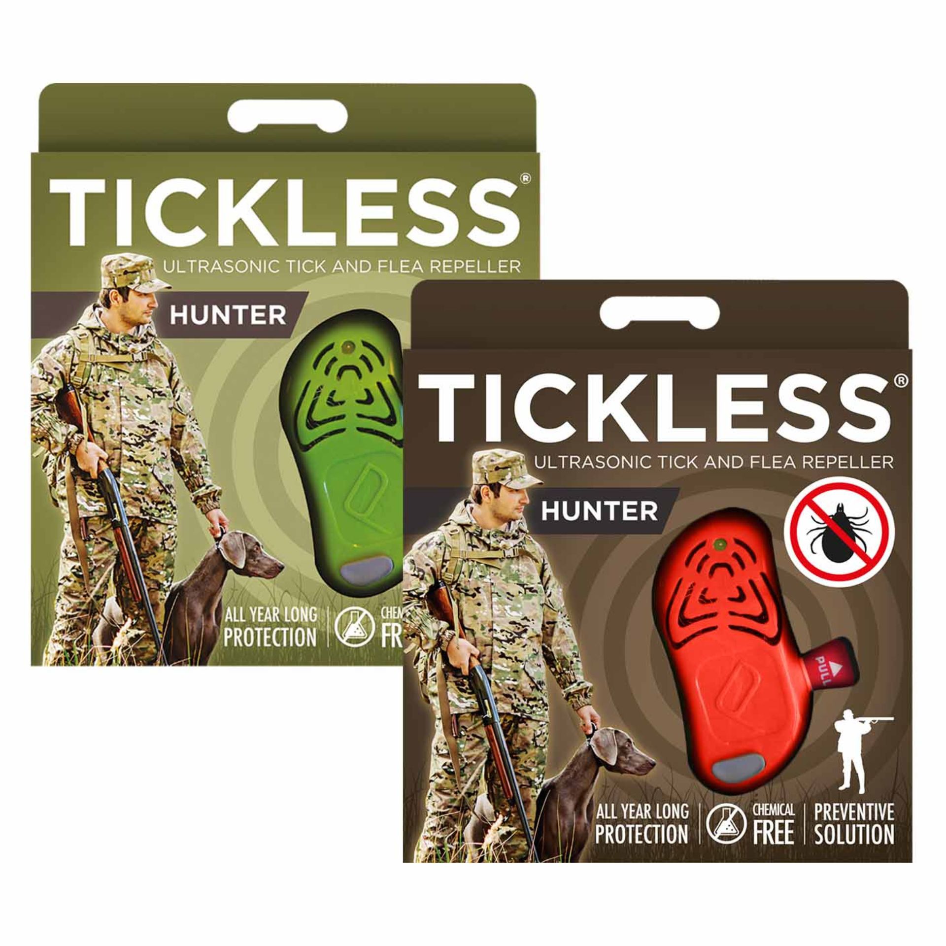Tickless Hunter Zeckenschutz green