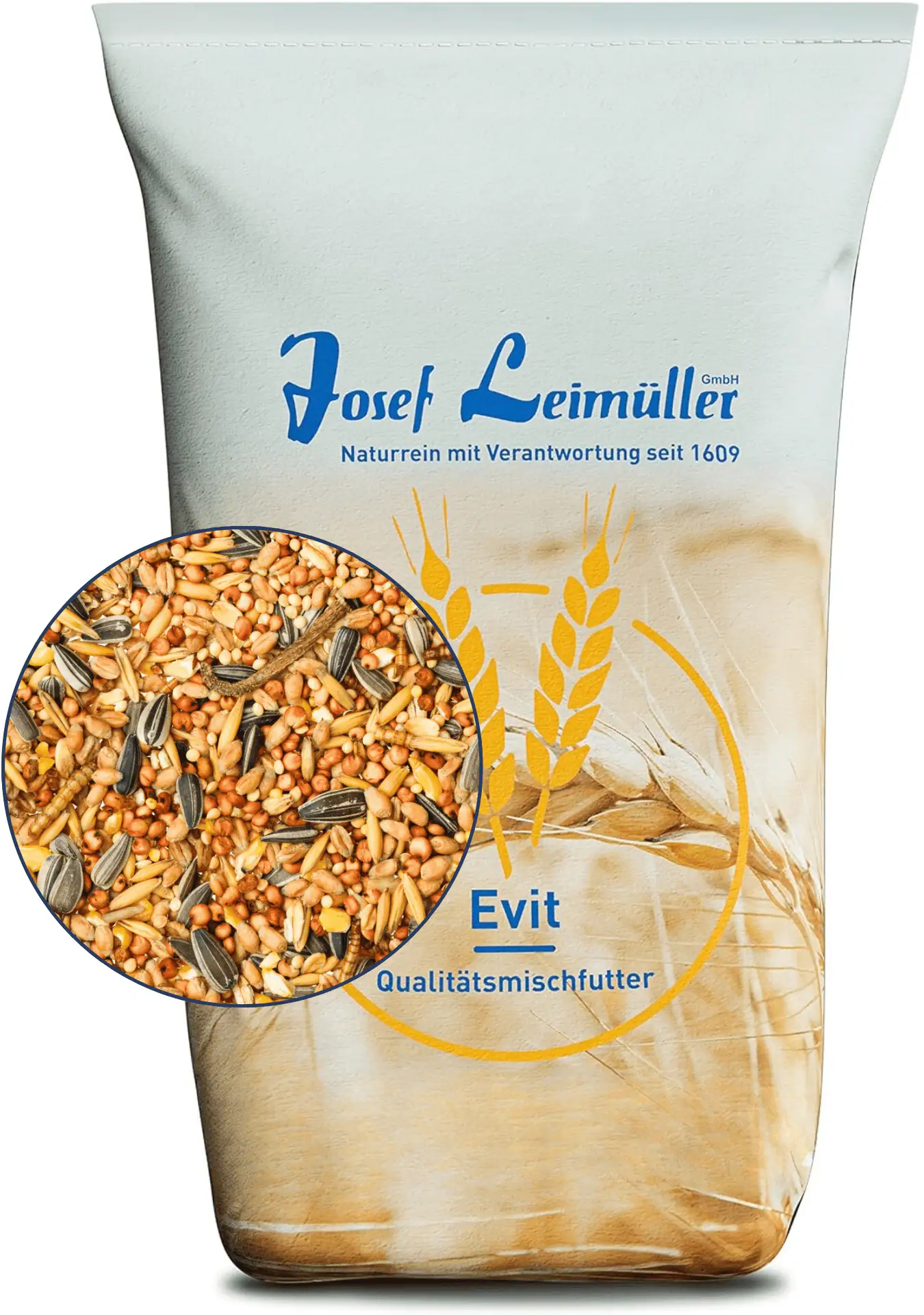 Leimüller Wildvogelfutter Sommer mit Insekten 5 kg
