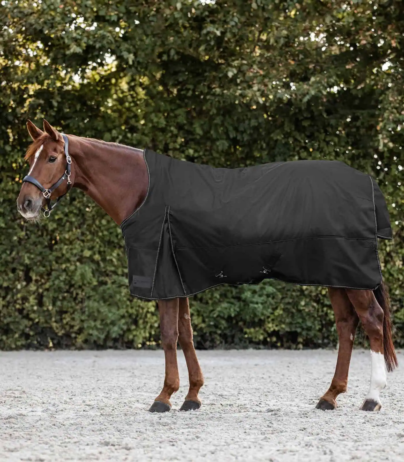 Waldhausen Outdoordecke Nordic, High Neck Light, schwarz, 125 cm