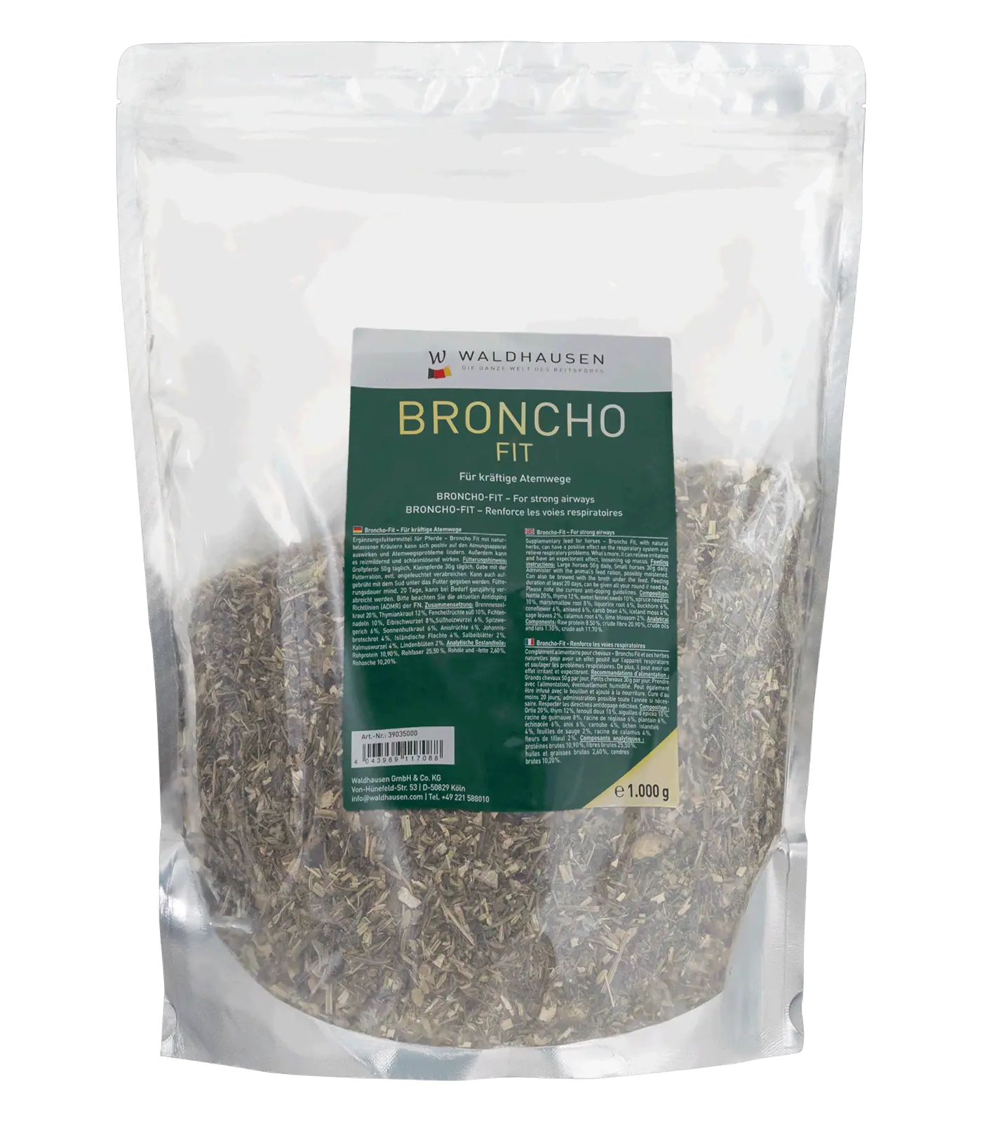 Waldhausen Broncho-Fit Kräutermischung, 1 kg