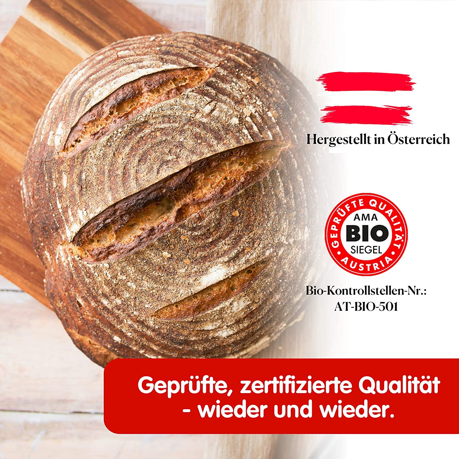 10x 1kg Haberfellner Weizenmehl Typ 550 (DE) 700 (AT) optimal