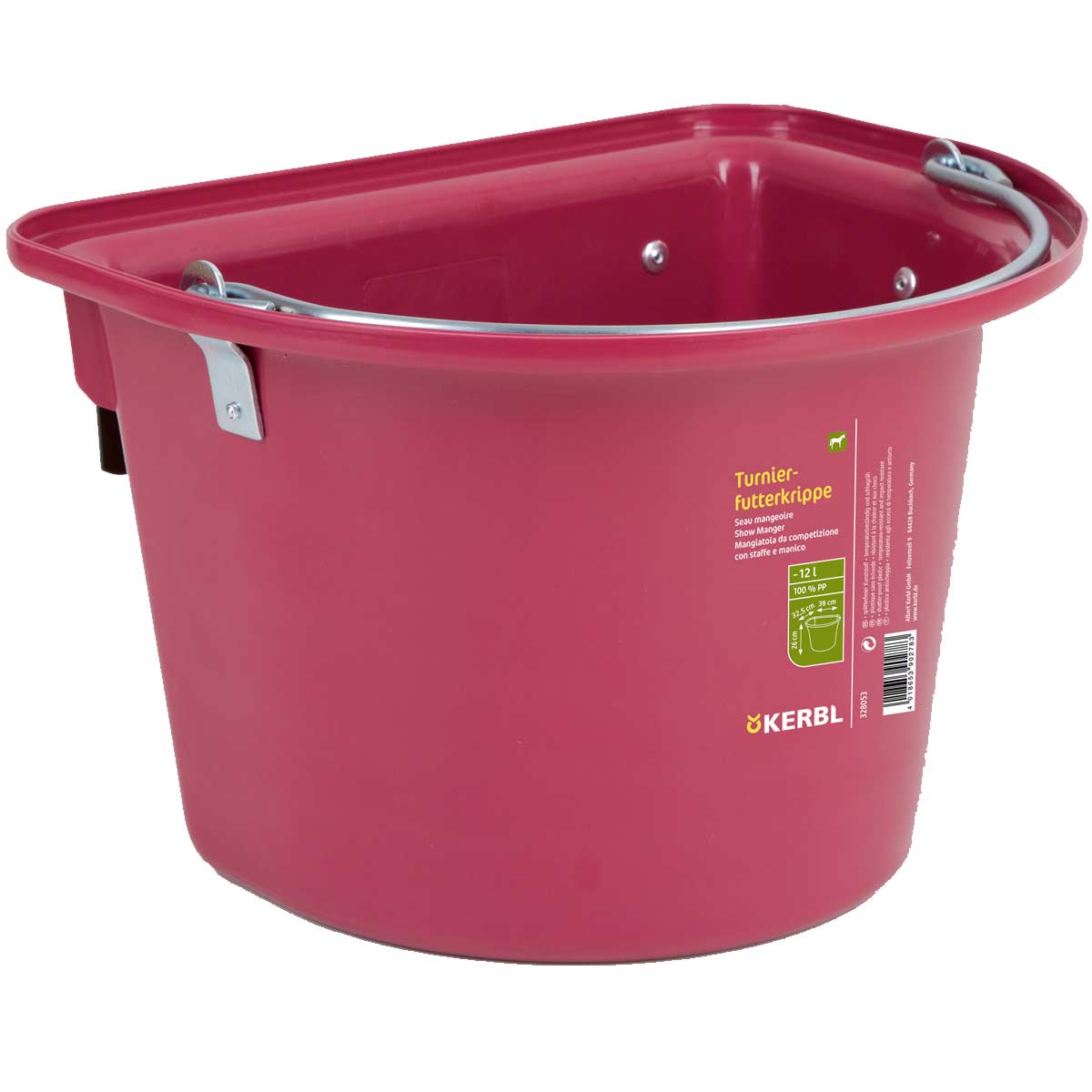 Kerbl Turnier-Futterkrippe 12 L rosa