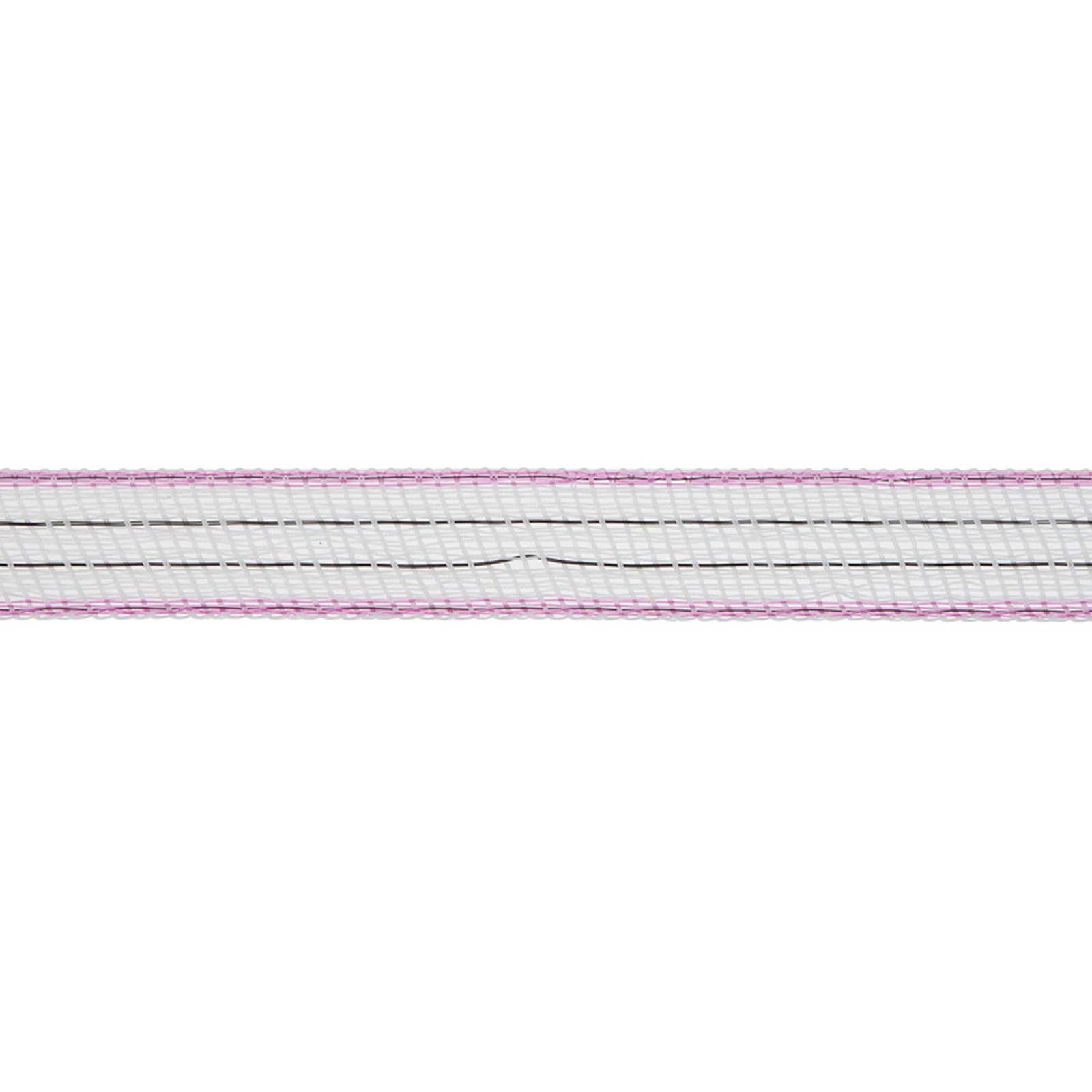 Ako Weidezaunband TopLine 200m, 20mm, 6x0.25 TriCOND, weiß-pink