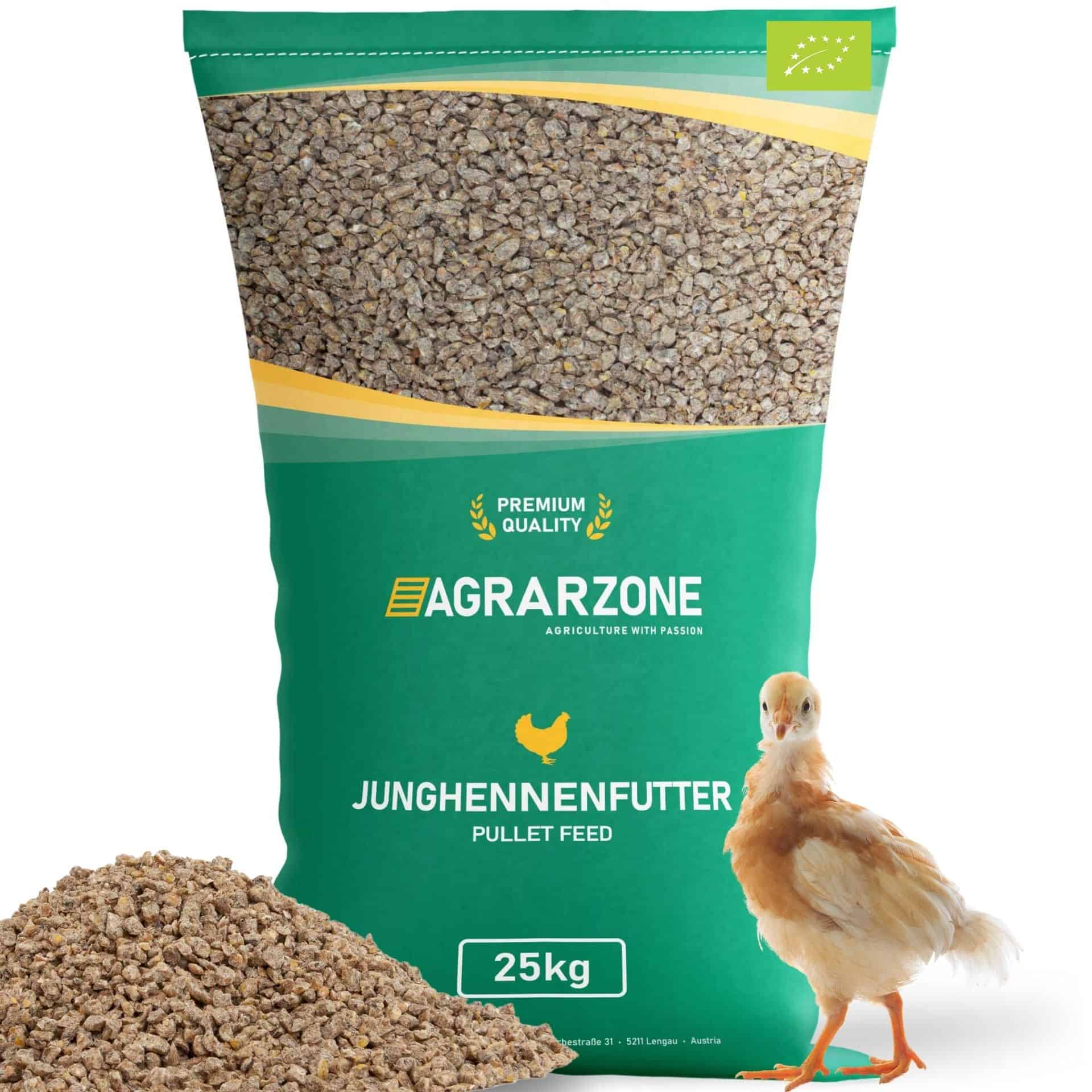 Agrarzone Bio Junghennenfutter granuliert 25 kg